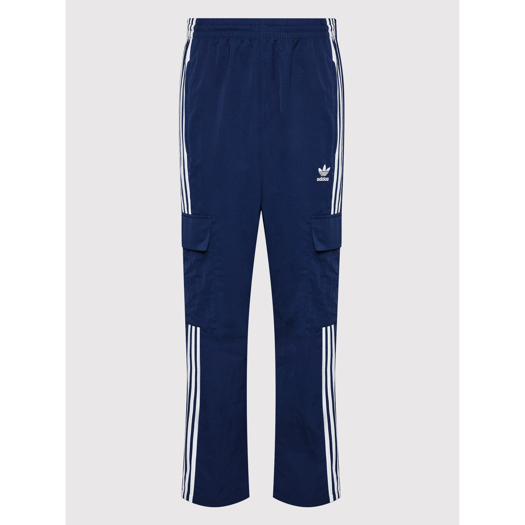 adidas Teplákové kalhoty adicolor 3-Stripes Cargo HN6735 Tmavomodrá Relaxed Fit - Pepit.cz