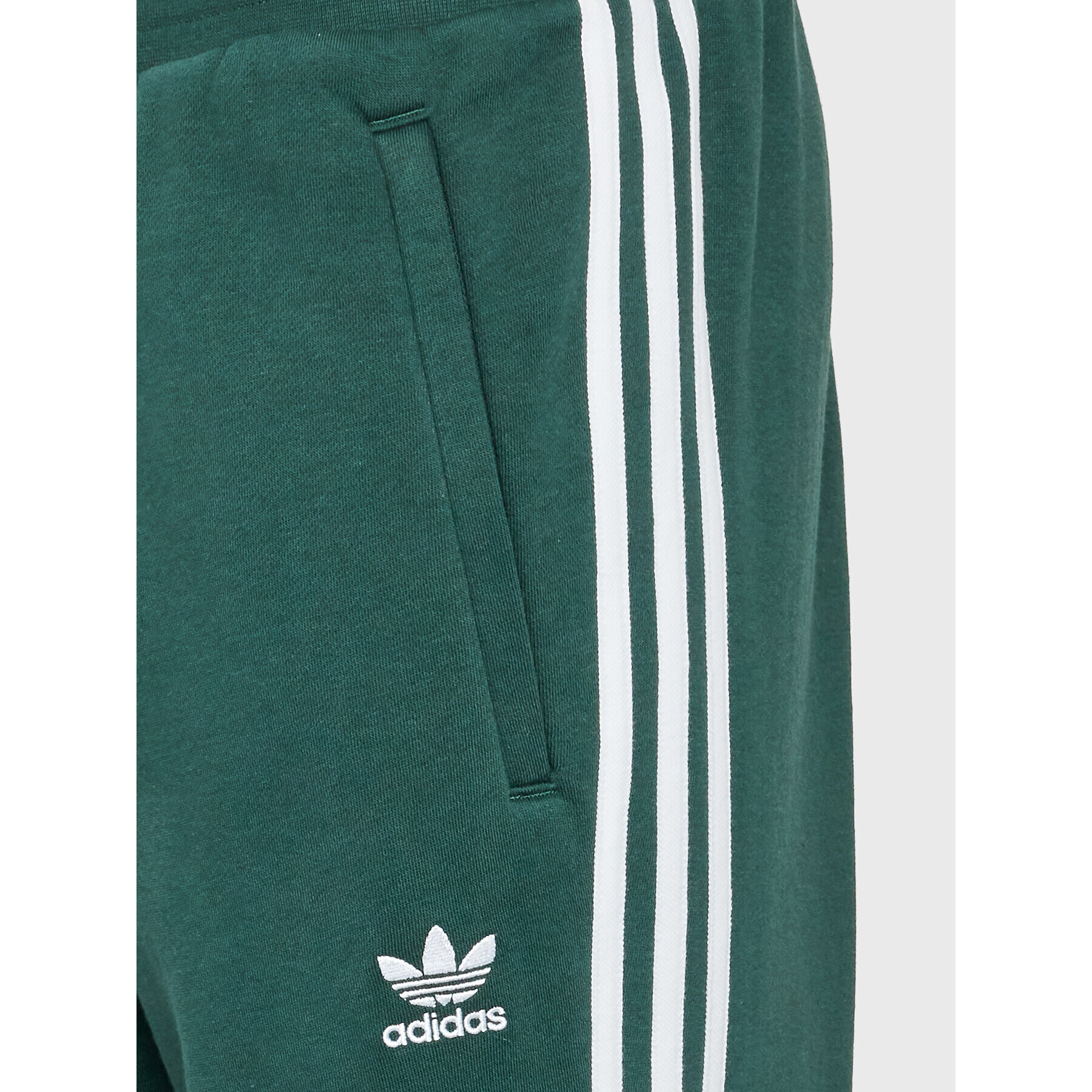 adidas Teplákové kalhoty adicolor 3-Stripes HK7299 Zelená Slim Fit - Pepit.cz