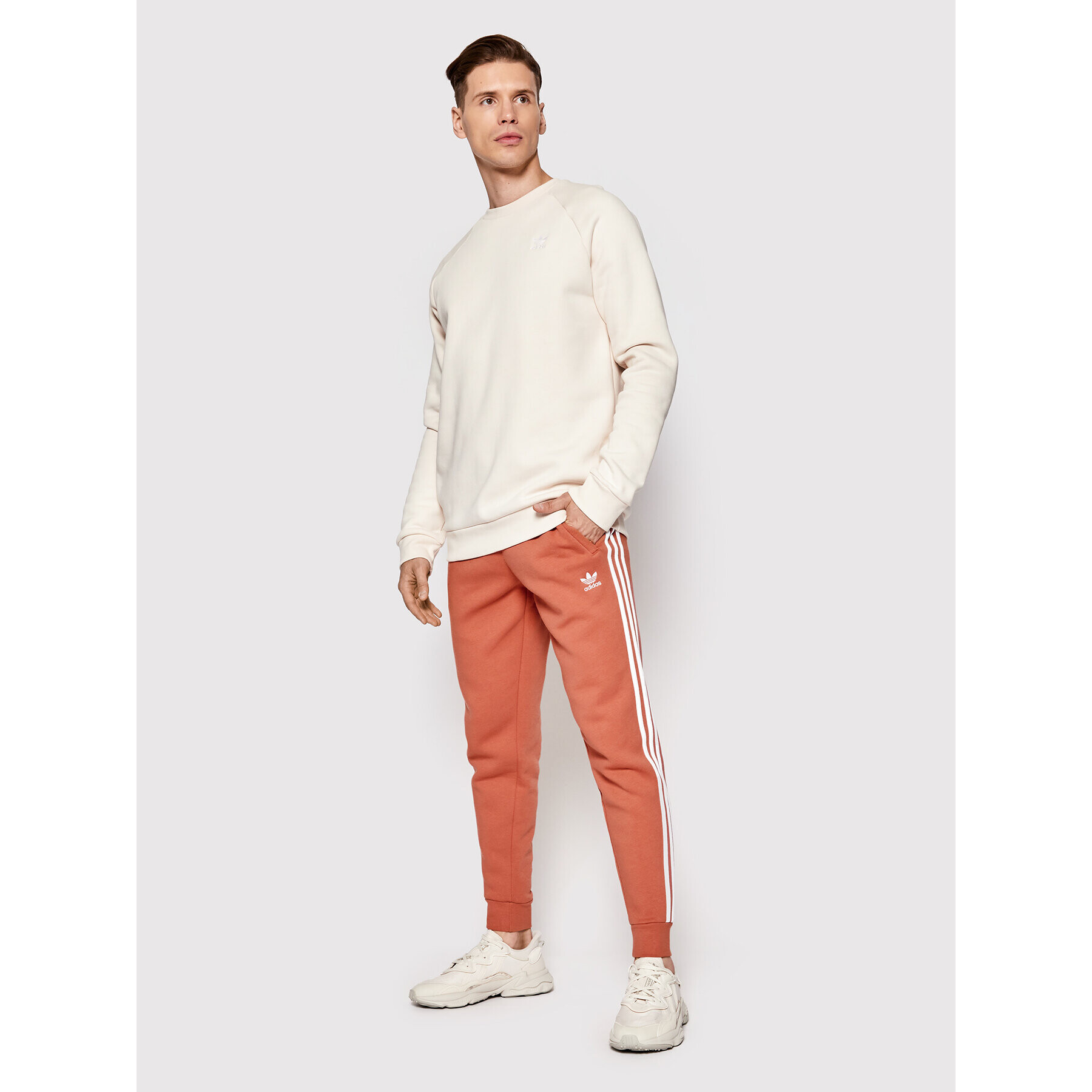 adidas Teplákové kalhoty adicolor Classics 3-Stripes HK7300 Oranžová Slim Fit - Pepit.cz