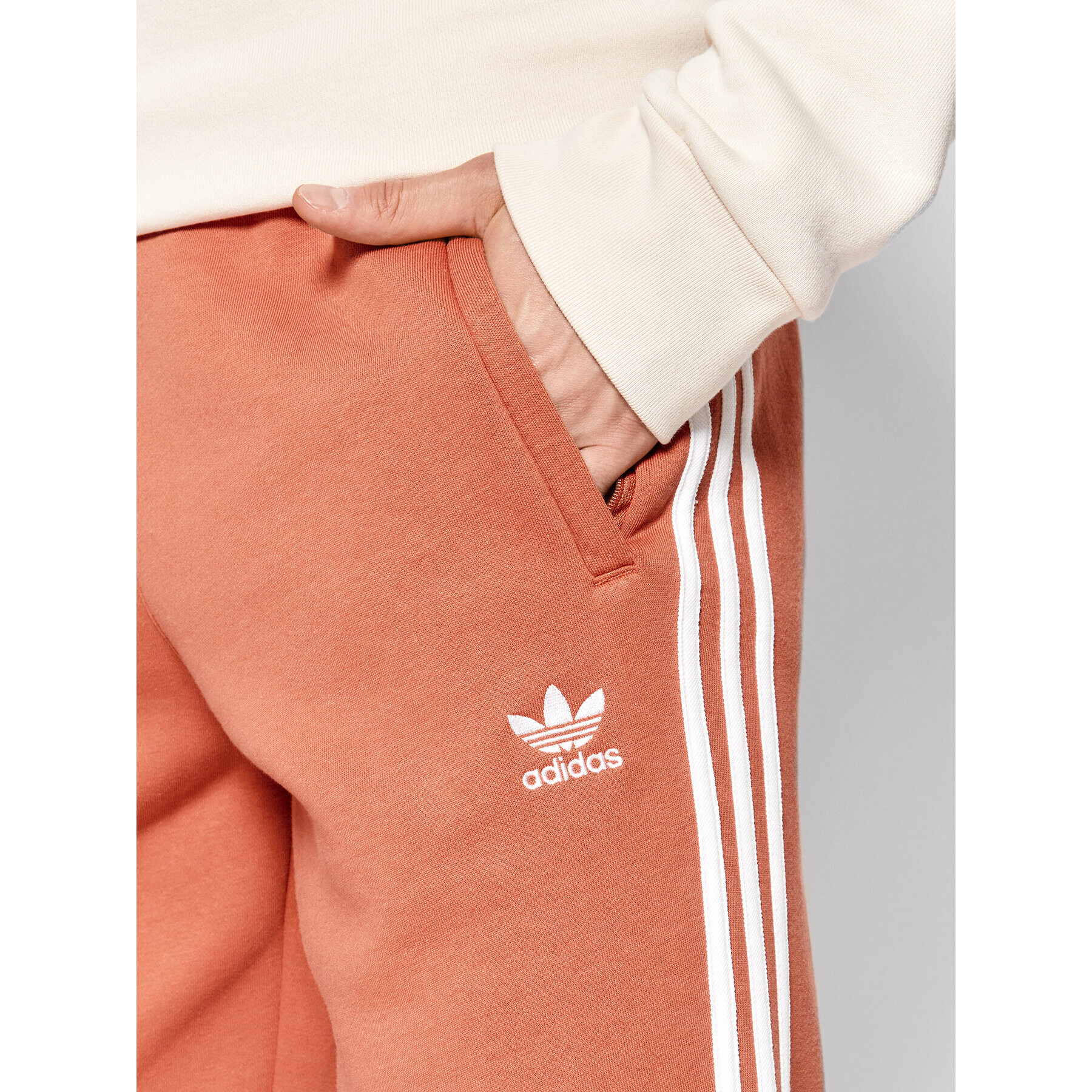 adidas Teplákové kalhoty adicolor Classics 3-Stripes HK7300 Oranžová Slim Fit - Pepit.cz