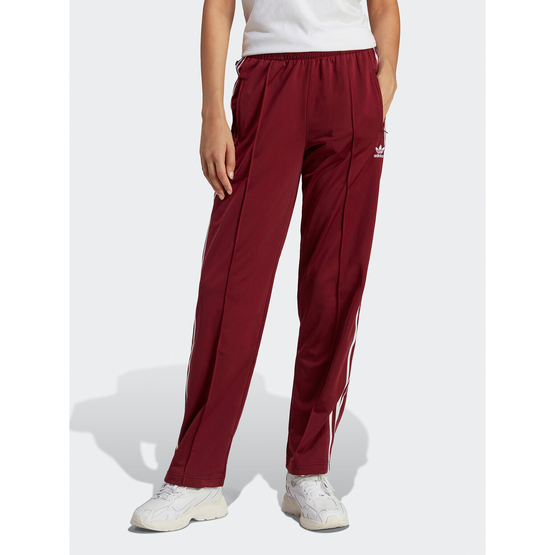 adidas Teplákové kalhoty Adicolor Classics Firebird Tracksuit Bottoms IB7327 Červená Regular Fit - Pepit.cz