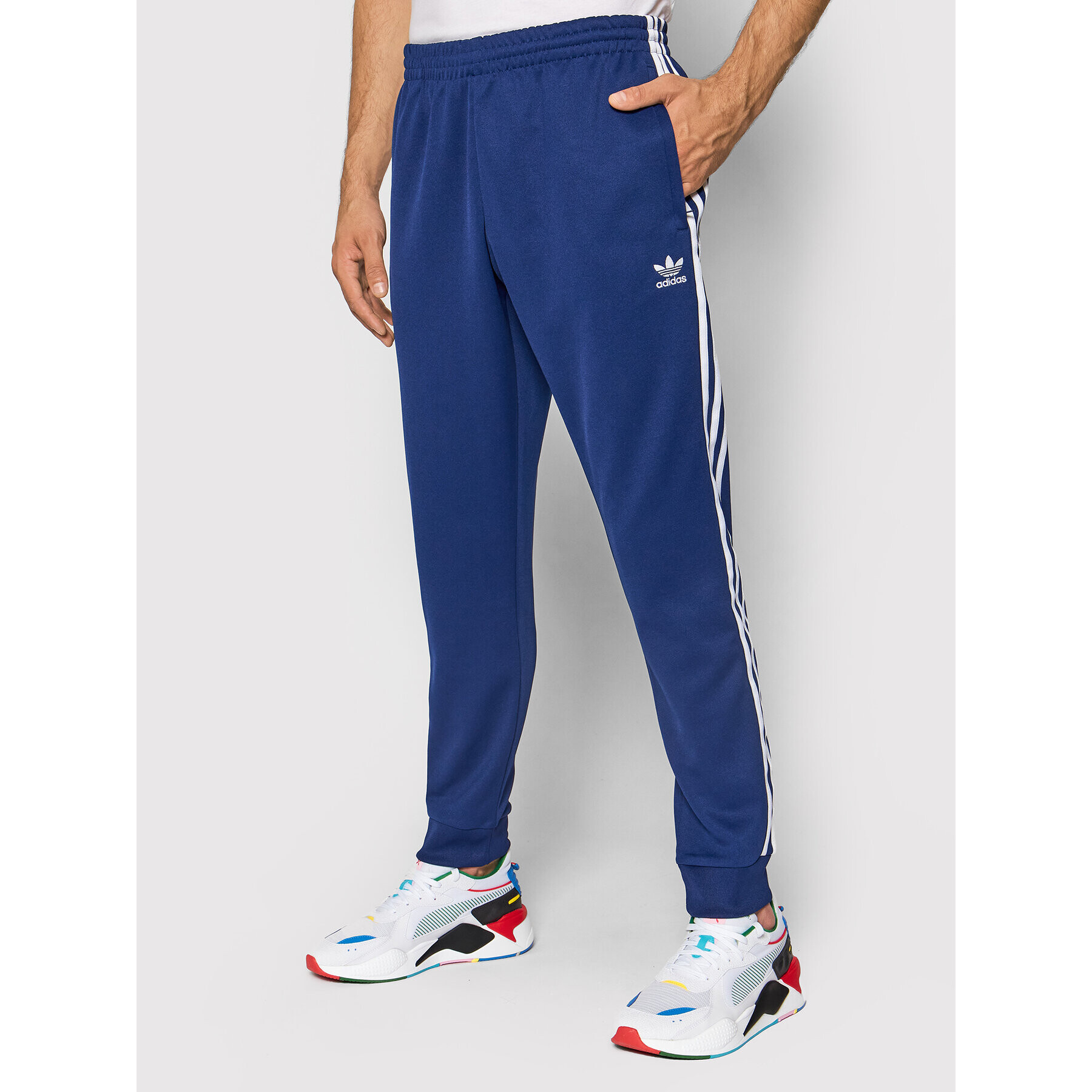 adidas Teplákové kalhoty adicolor Classics H06714 Tmavomodrá Slim Fit - Pepit.cz