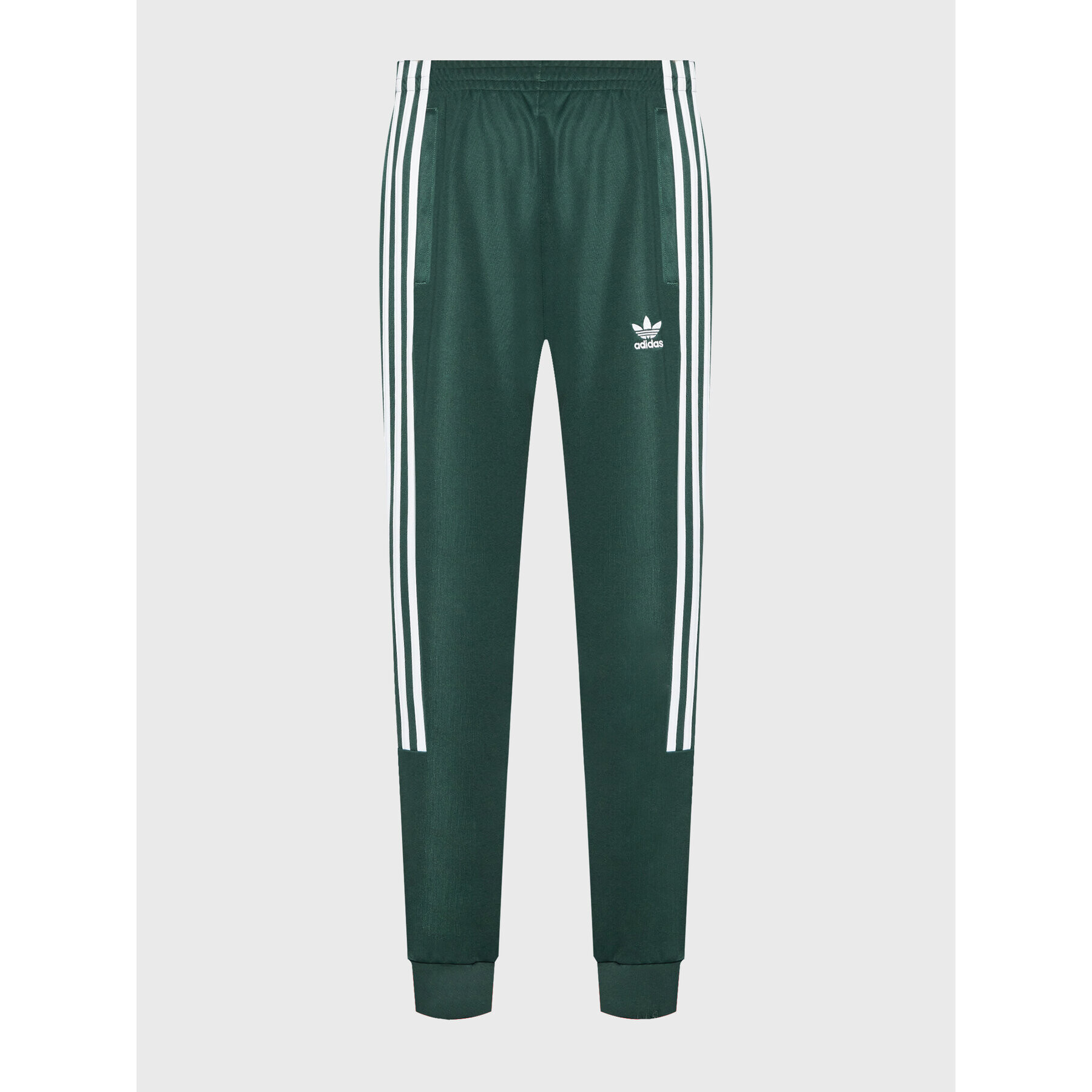 adidas Teplákové kalhoty adicolor Classics HK9686 Zelená Slim Fit - Pepit.cz