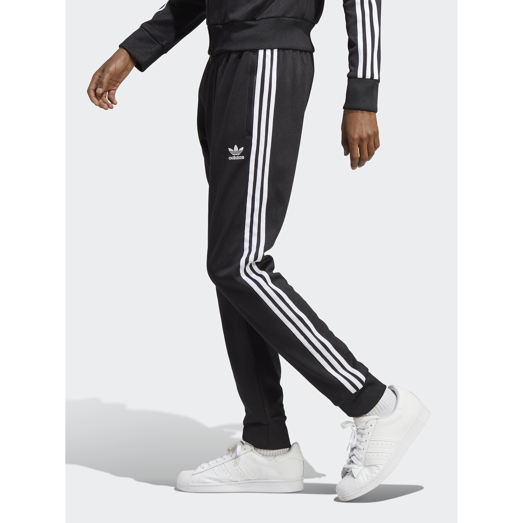 adidas Teplákové kalhoty Adicolor Classics SST Tracksuit Bottom IA4791 Černá Slim Fit - Pepit.cz