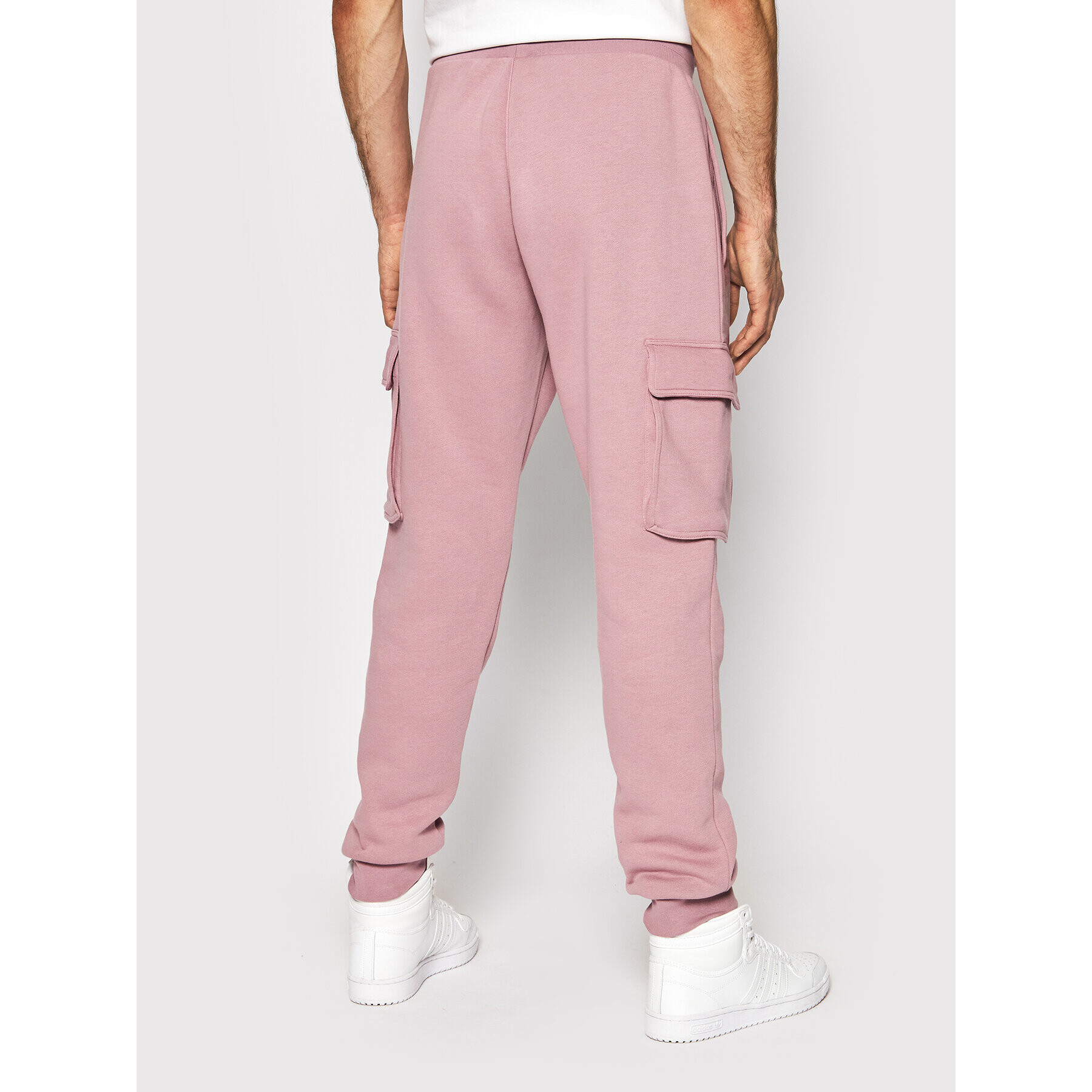 adidas Teplákové kalhoty adicolor Essentials Trefoil Cargo HE6988 Růžová Slim Fit - Pepit.cz