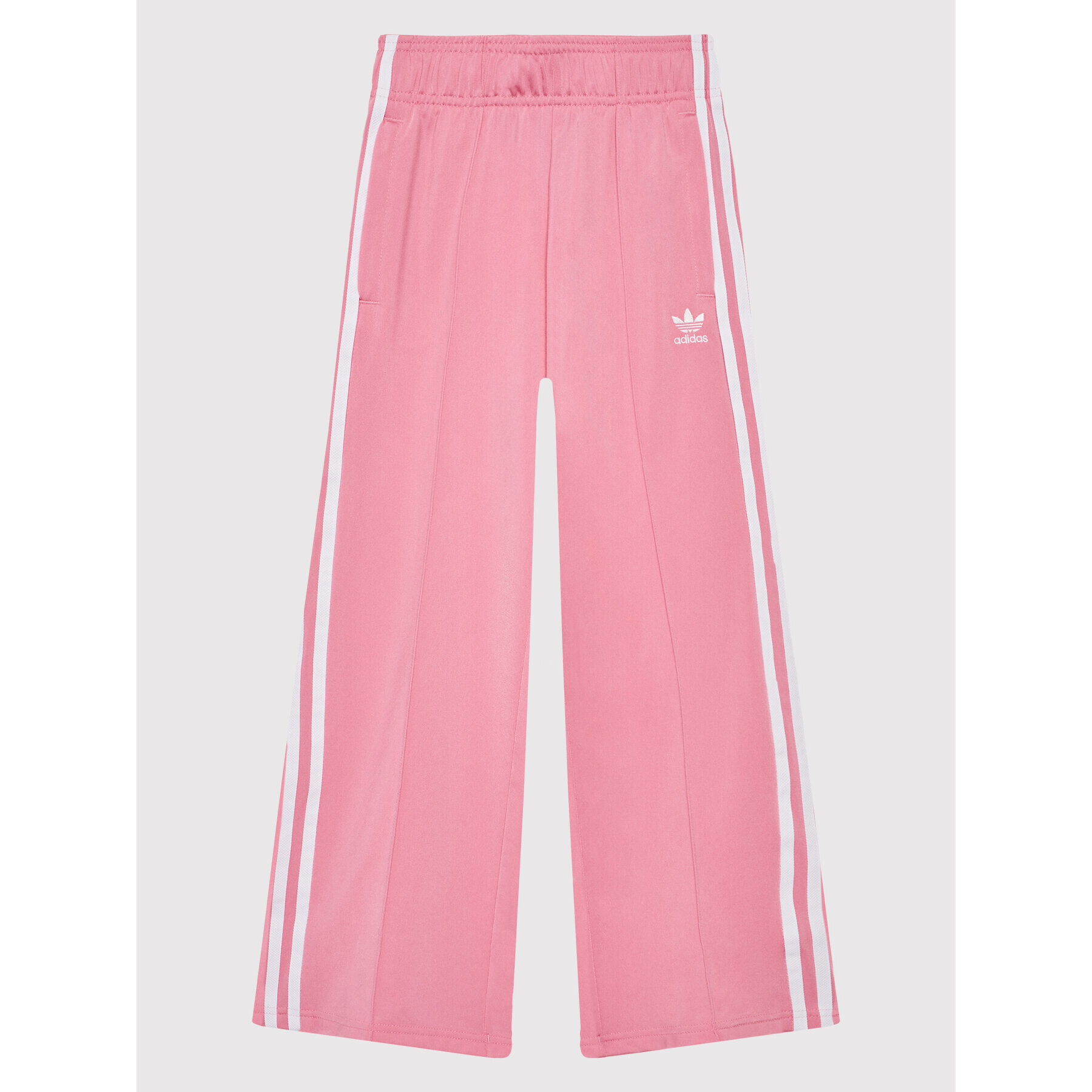 adidas Teplákové kalhoty adicolor Wide HK0349 Růžová Regular Fit - Pepit.cz