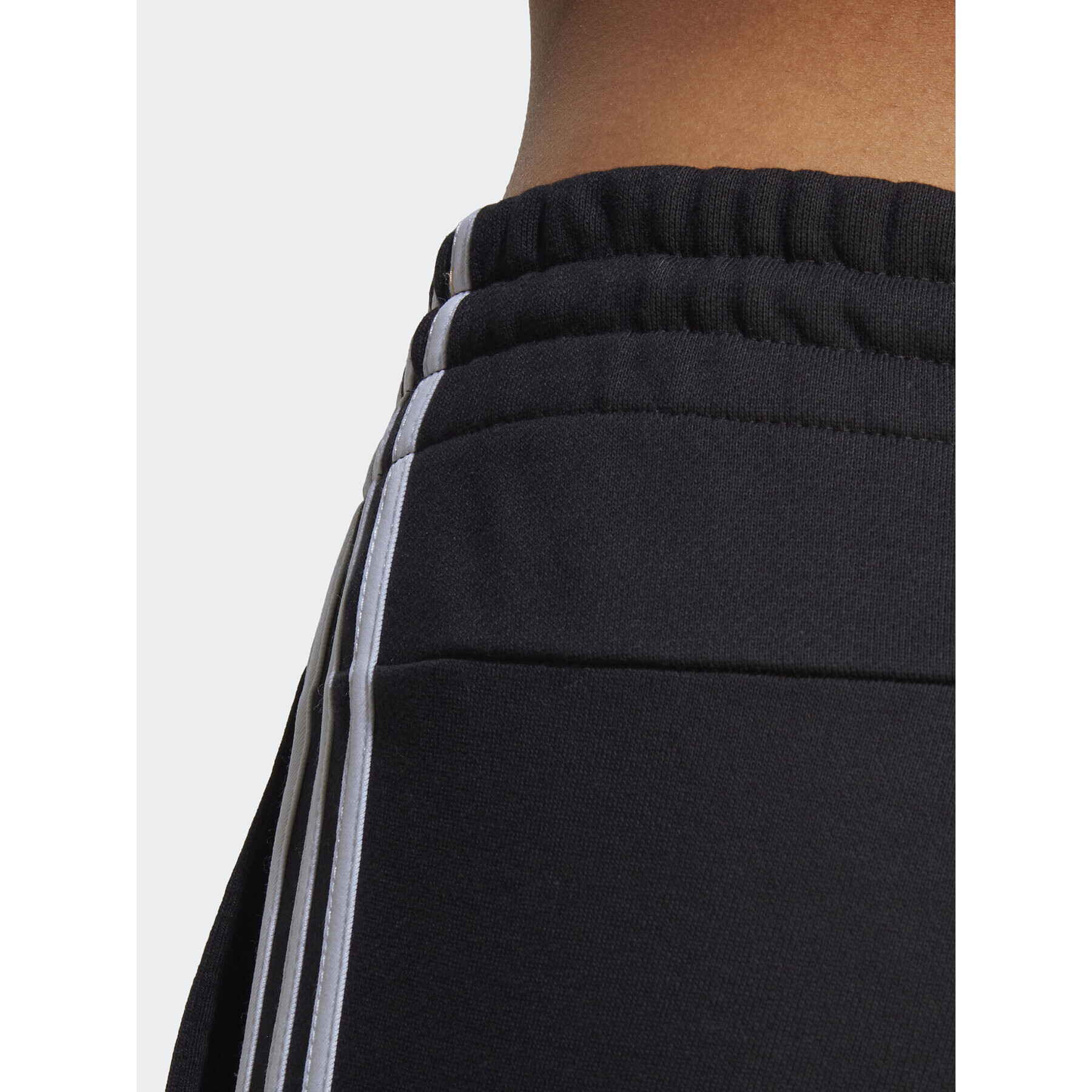 adidas Teplákové kalhoty Essentials 3-Stripes French Terry Cuffed Joggers IC8770 Černá Slim Fit - Pepit.cz