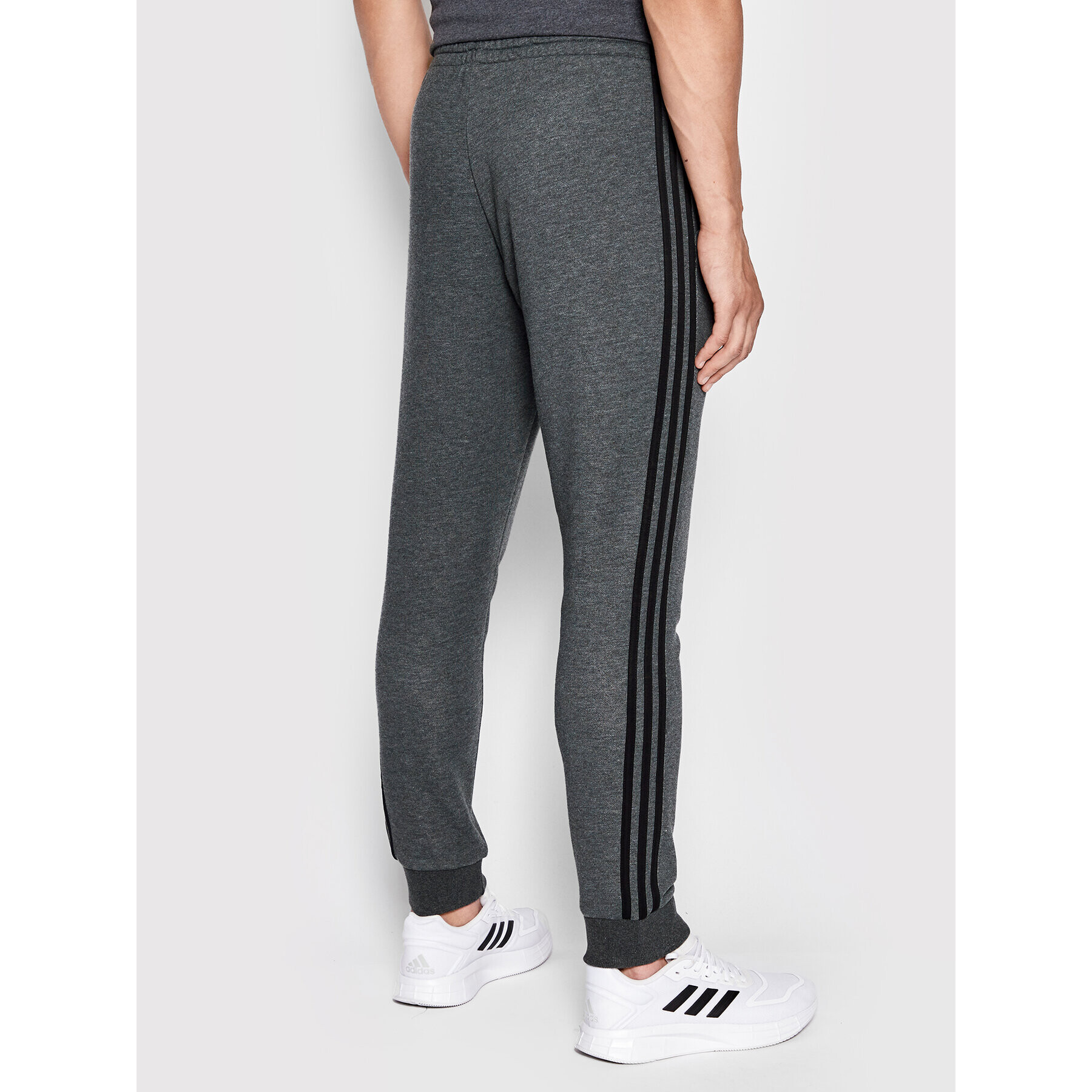 adidas Teplákové kalhoty Essentials French Terry H12256 Šedá Regular Fit - Pepit.cz