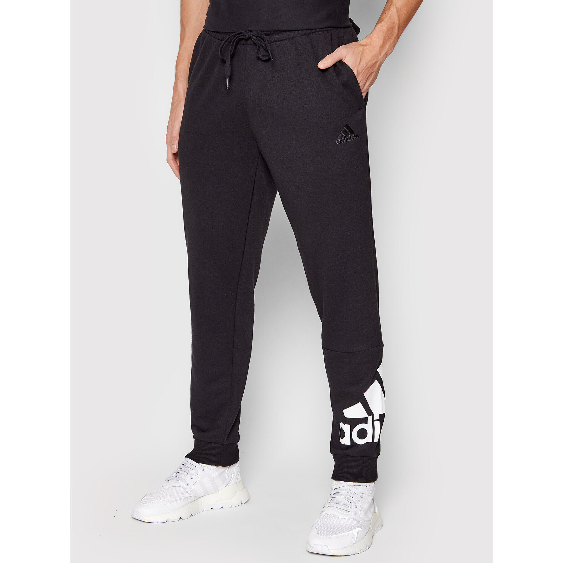 adidas Teplákové kalhoty Essentials GK8968 Černá Regular Fit - Pepit.cz