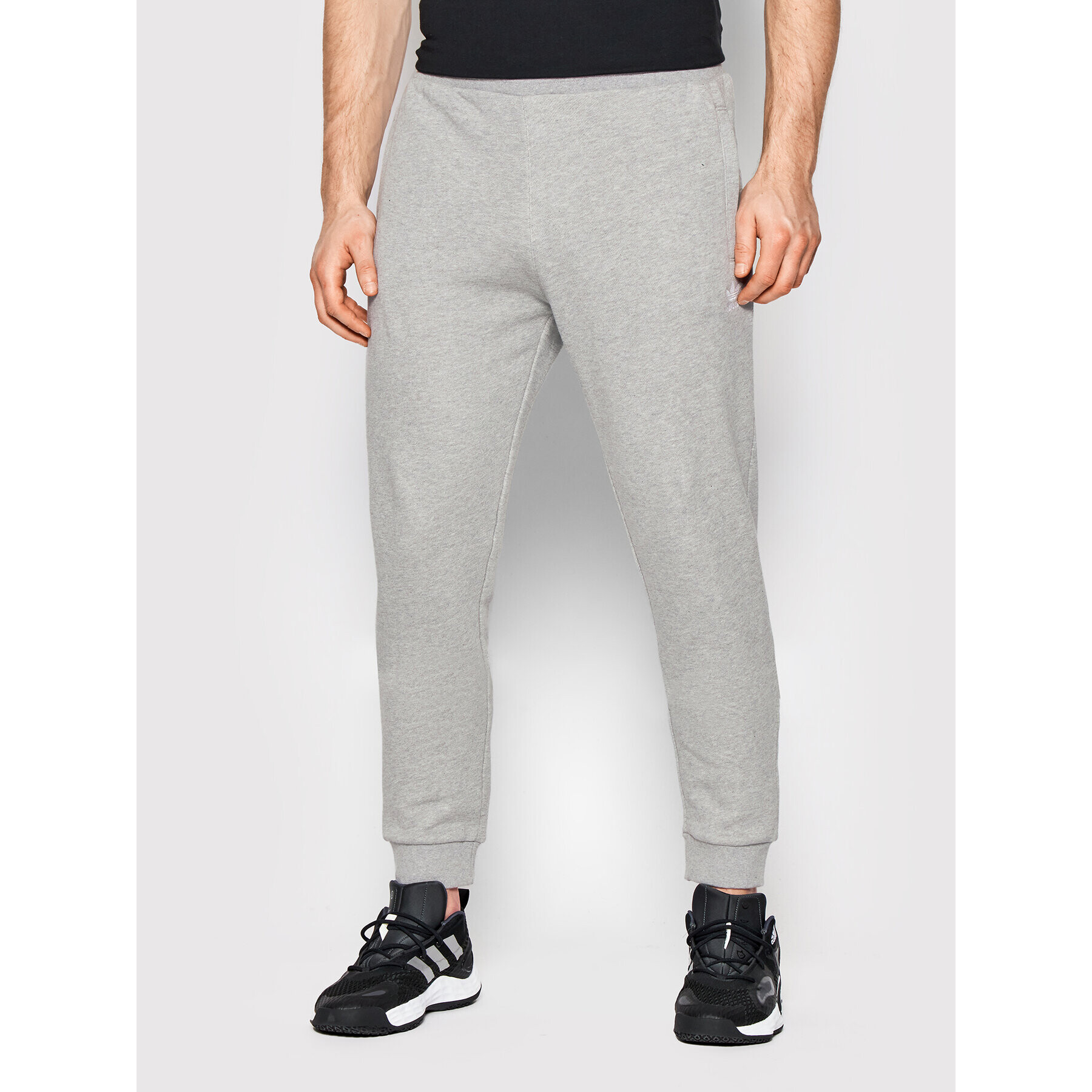 adidas Teplákové kalhoty Essentials HC5125 Šedá Slim Fit - Pepit.cz