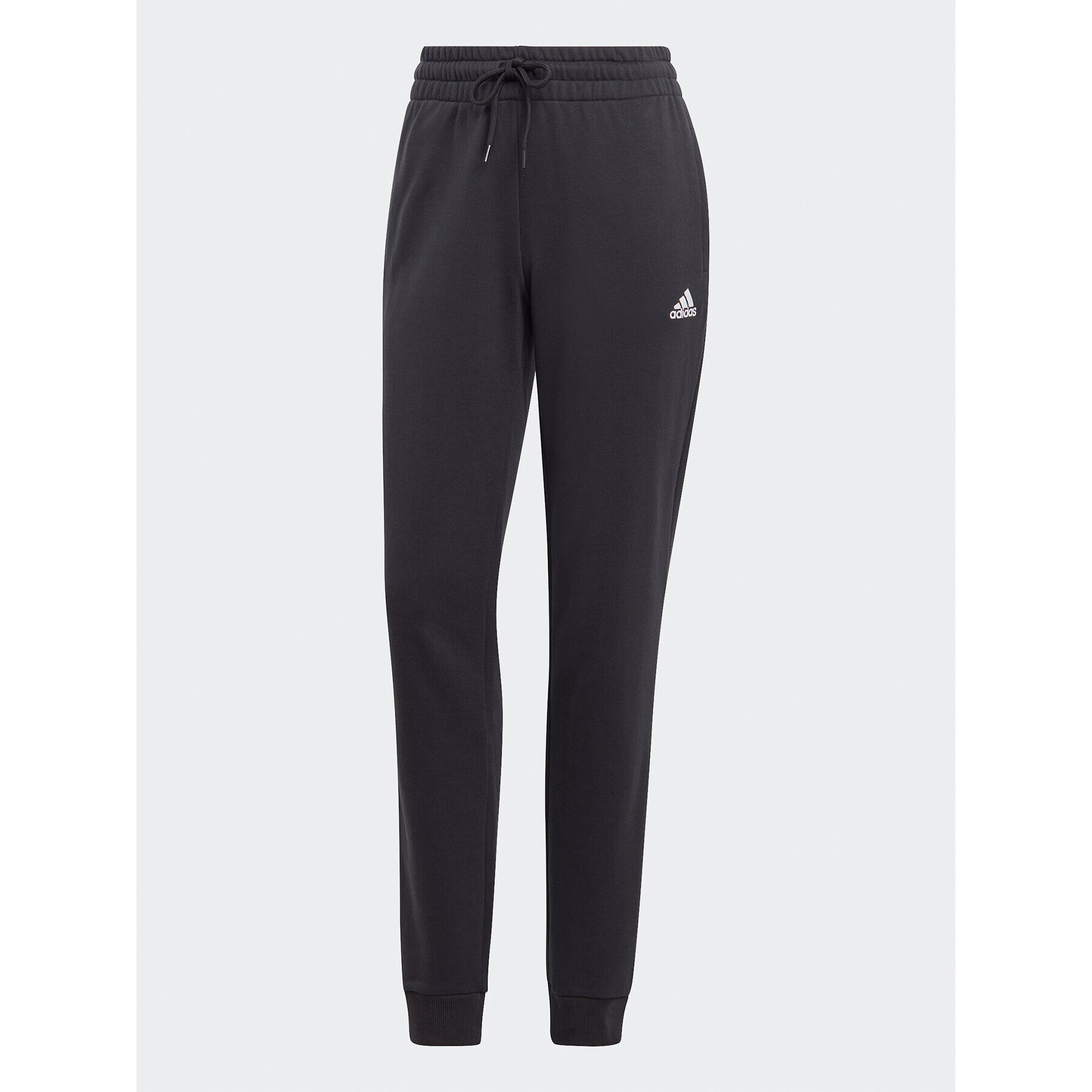 adidas Teplákové kalhoty Essentials Linear French Terry Cuffed Joggers IC6868 Černá Slim Fit - Pepit.cz