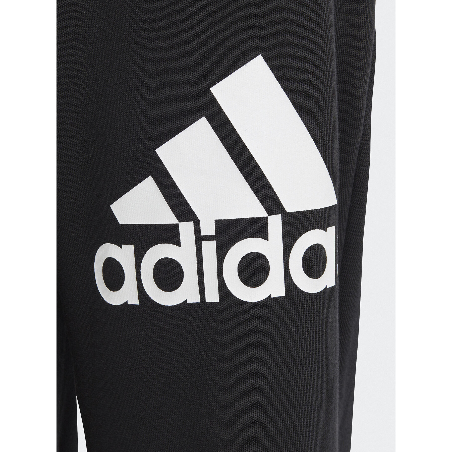 adidas Teplákové kalhoty Essentials Regular Fit Big Logo Cotton Joggers H47140 Černá Regular Fit - Pepit.cz