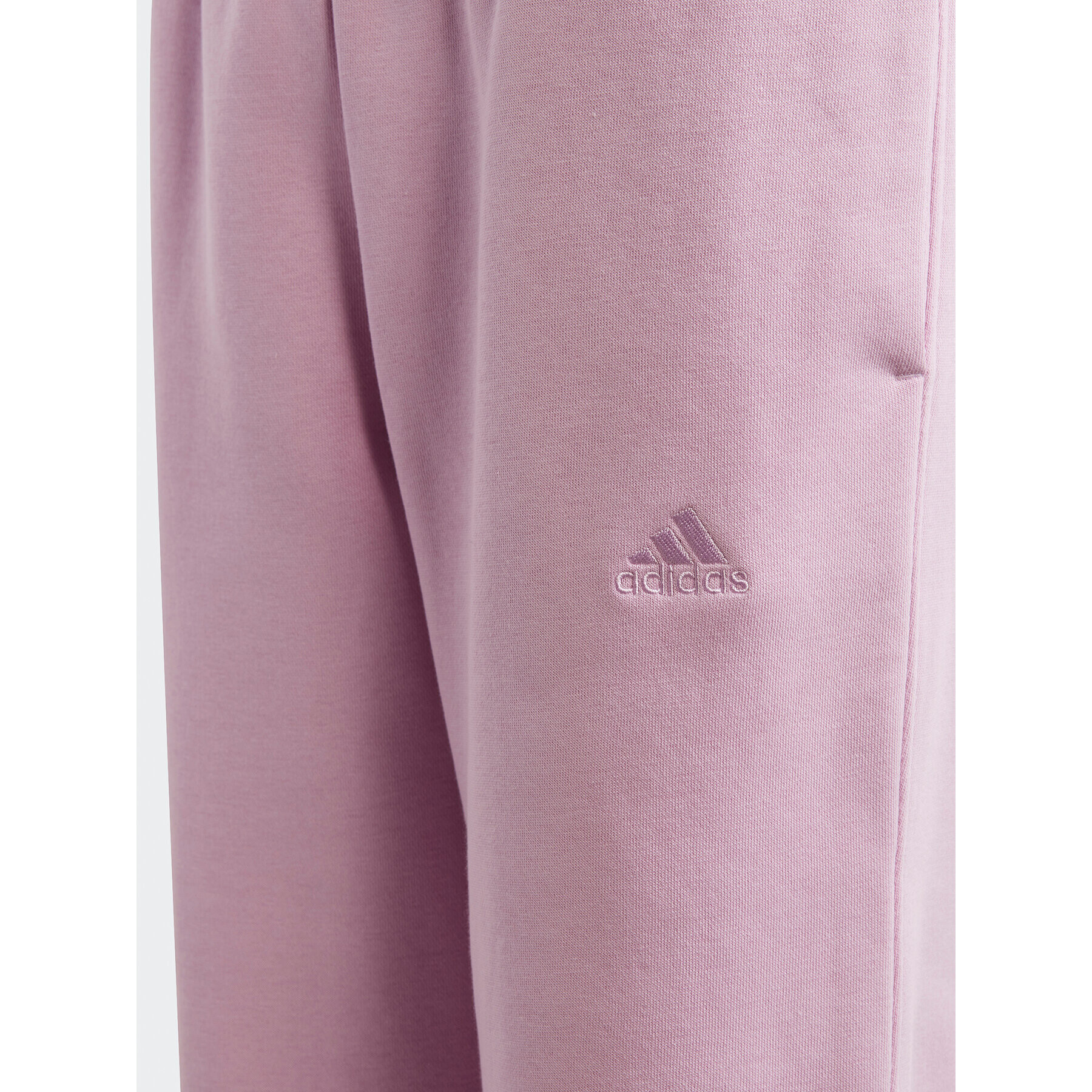 adidas Teplákové kalhoty Fleece Kids IJ5953 Růžová Loose Fit - Pepit.cz