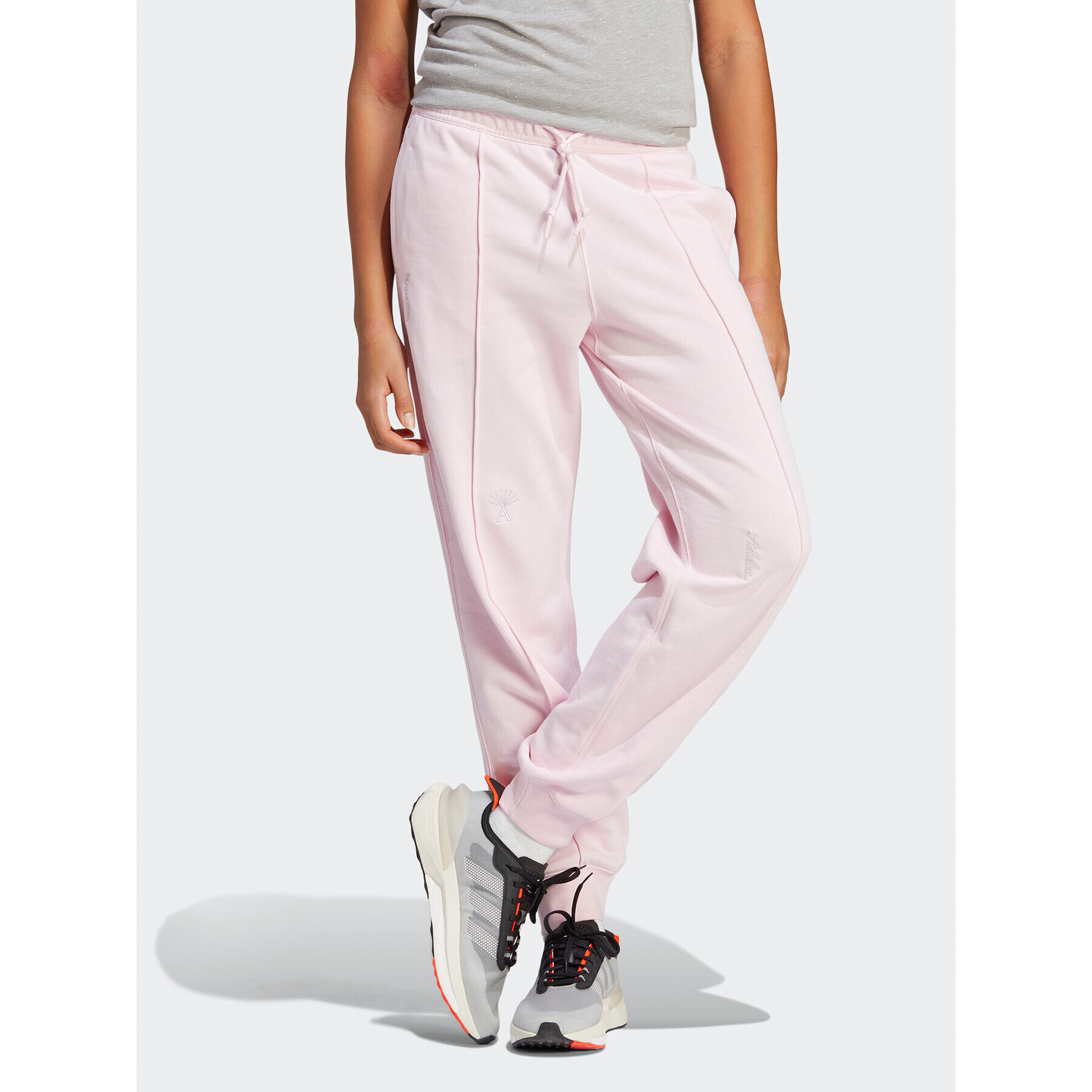 adidas Teplákové kalhoty Joggers with Healing Crystals Inspired Graphics IC0807 Růžová Loose Fit - Pepit.cz