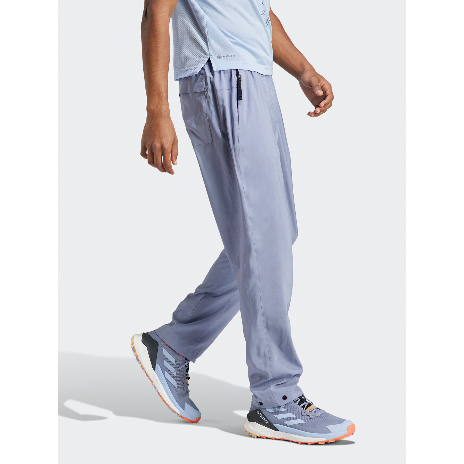 adidas Teplákové kalhoty Terrex LiteFlex Tracksuit Bottoms HS5895 Fialová Regular Fit - Pepit.cz