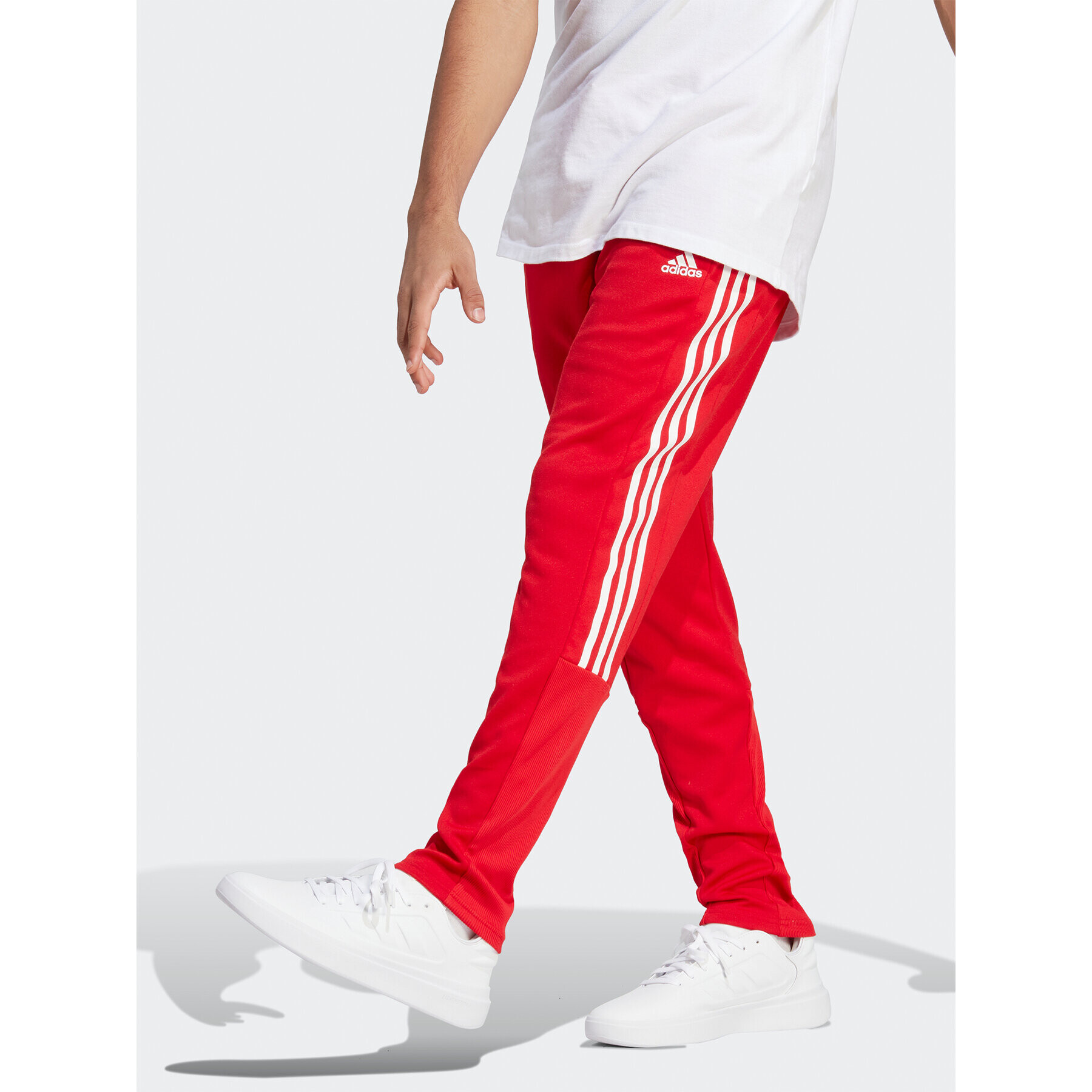 adidas Teplákové kalhoty Tiro Suit-Up Lifestyle Tracksuit Bottoms IB8385 Červená Regular Fit - Pepit.cz