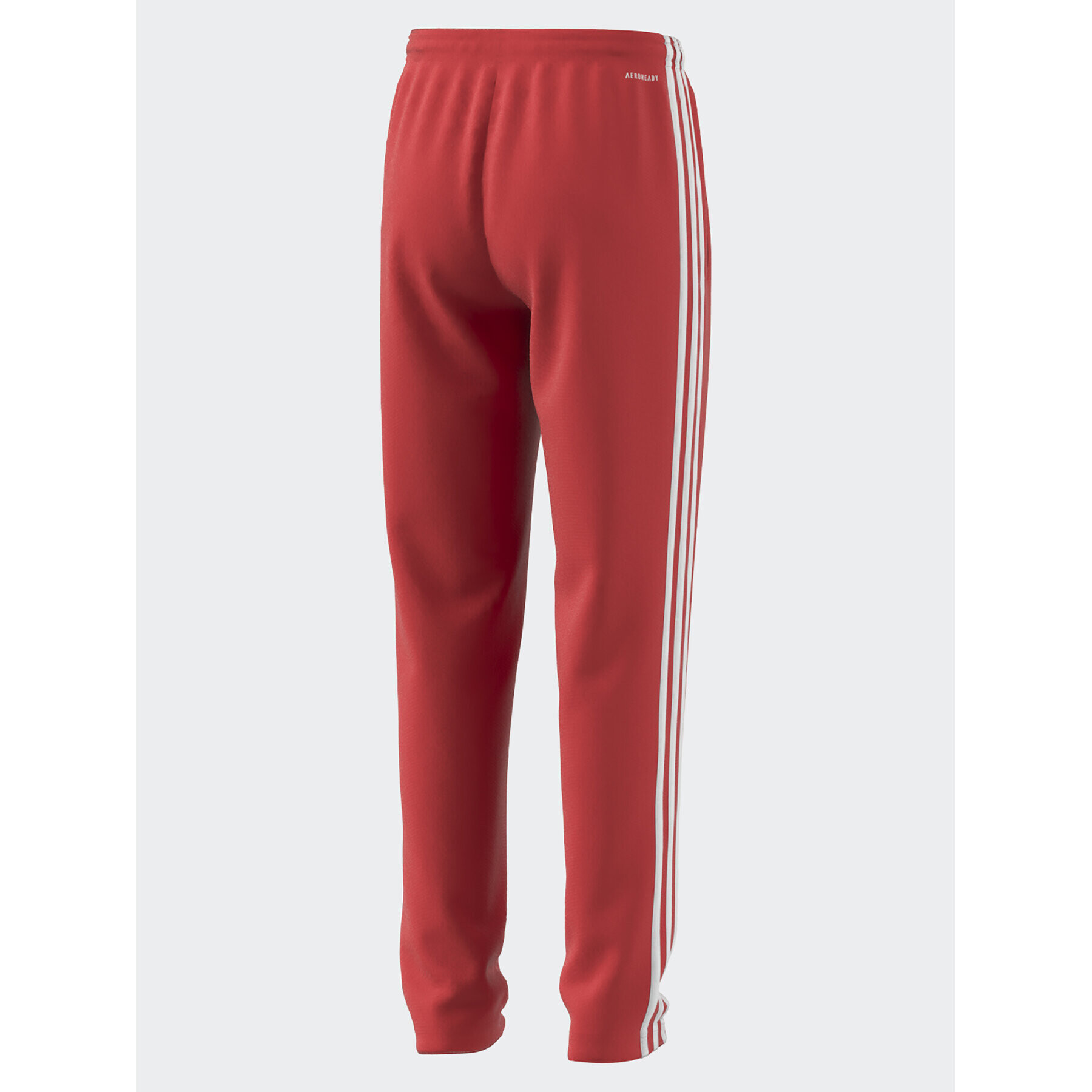 adidas Teplákové kalhoty Train Essentials AEROREADY 3-Stripes Regular-Fit Joggers IJ9549 Červená Regular Fit - Pepit.cz