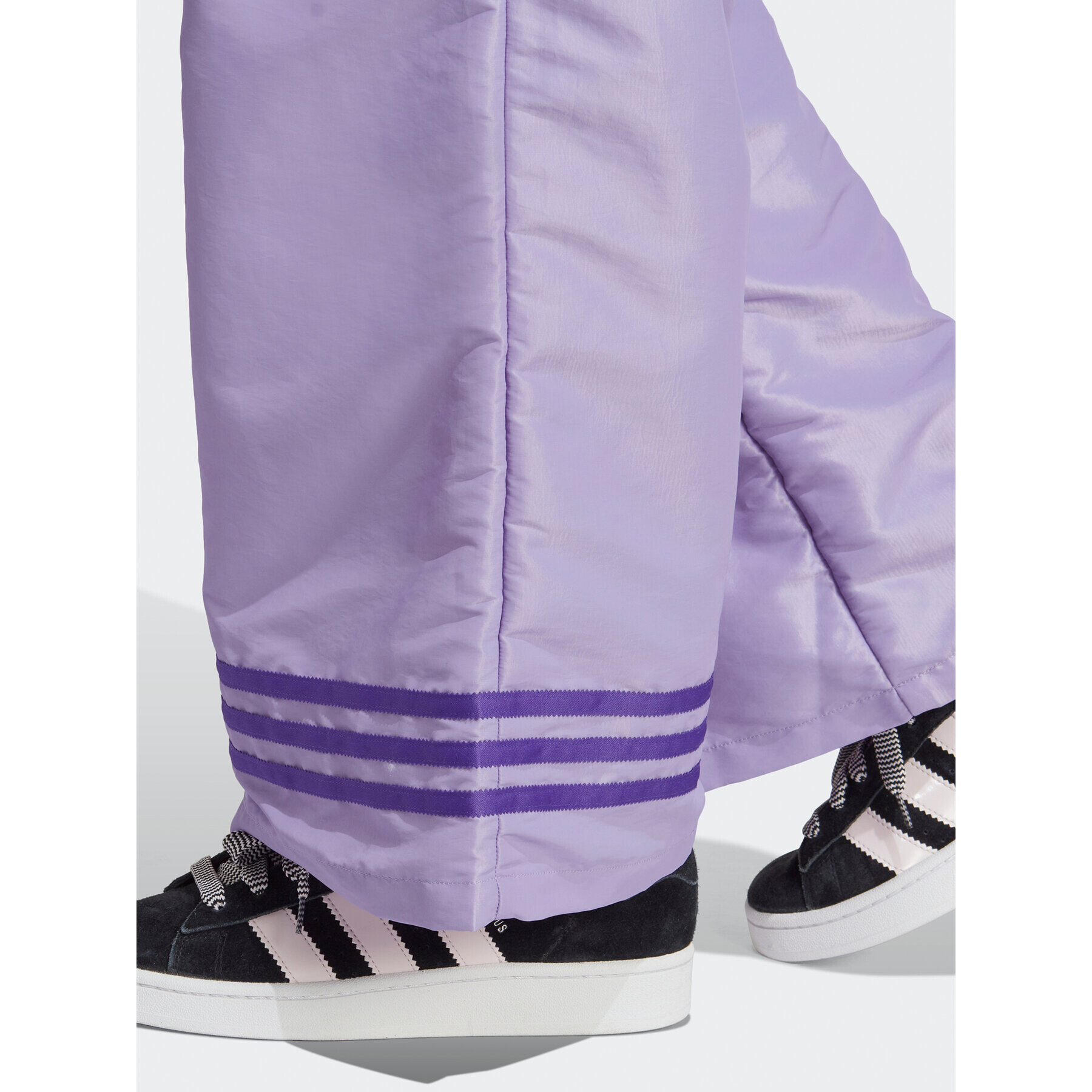 adidas Teplákové kalhoty Wide Leg Tracksuit Bottoms IC5443 Fialová - Pepit.cz