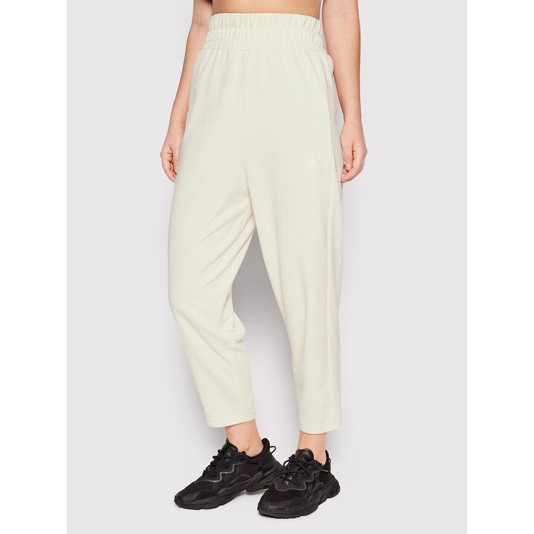 adidas Teplákové kalhoty Yoga HD6829 Béžová Regular Fit - Pepit.cz