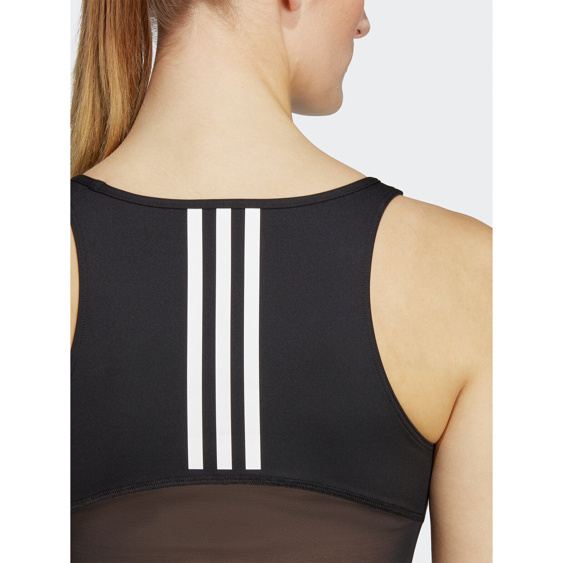 adidas Top AEROREADY Hyperglam Crop Tank Top IB2310 Černá - Pepit.cz