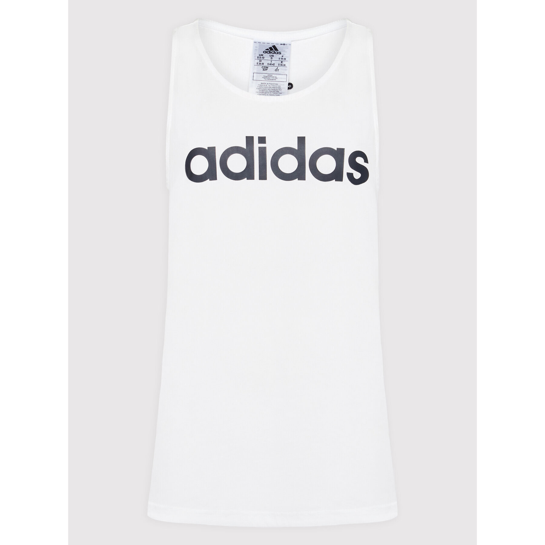 adidas Top Essentials Loose Logo GL0567 Bílá Regular Fit - Pepit.cz