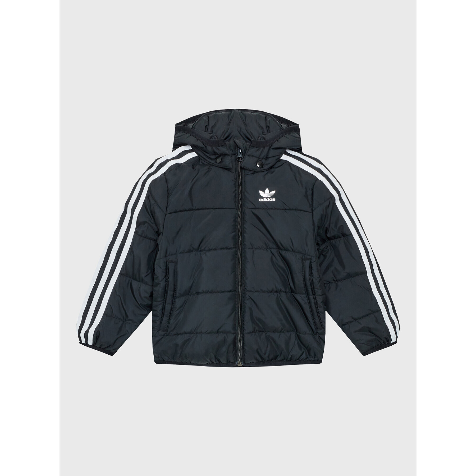 adidas Vatovaná bunda adicolor HK2960 Černá Regular Fit - Pepit.cz