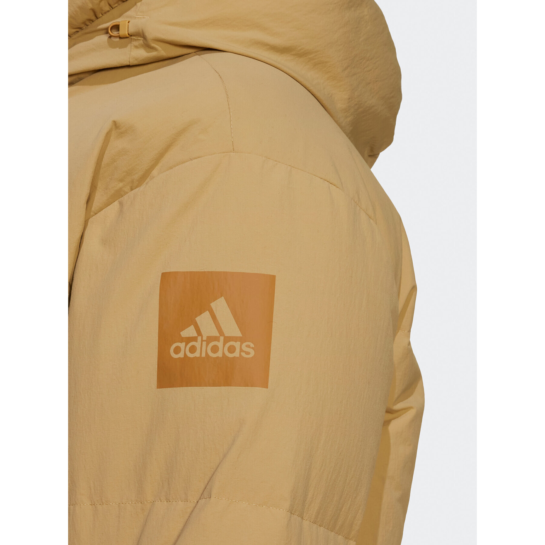 adidas Vatovaná bunda Big Baffle HN9938 Béžová Regular Fit - Pepit.cz