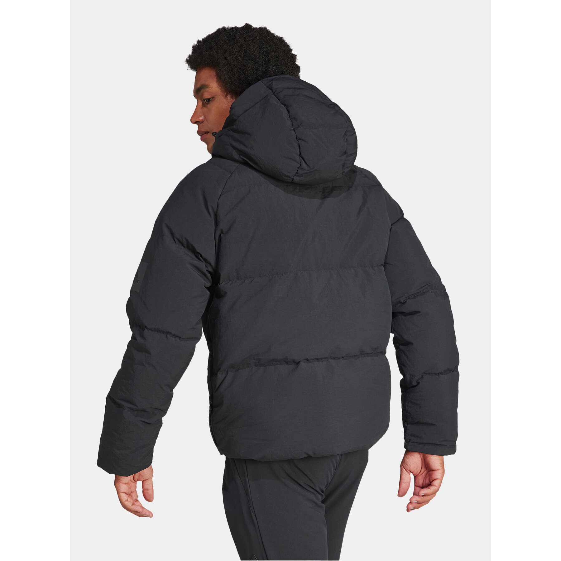 adidas Vatovaná bunda Big Baffle IK3156 Černá Regular Fit - Pepit.cz