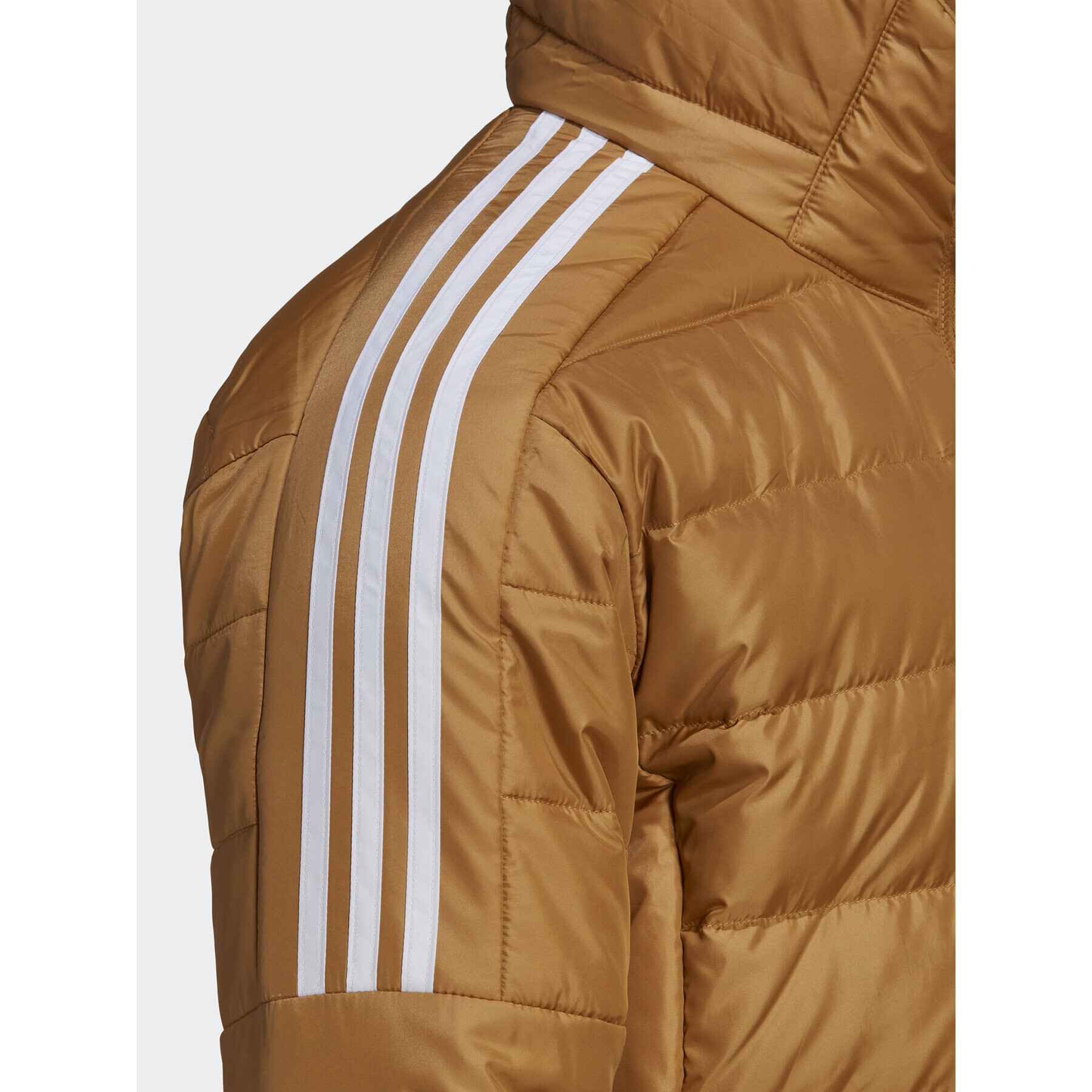 adidas Vatovaná bunda Essentials Down HK4644 Žlutá Slim Fit - Pepit.cz