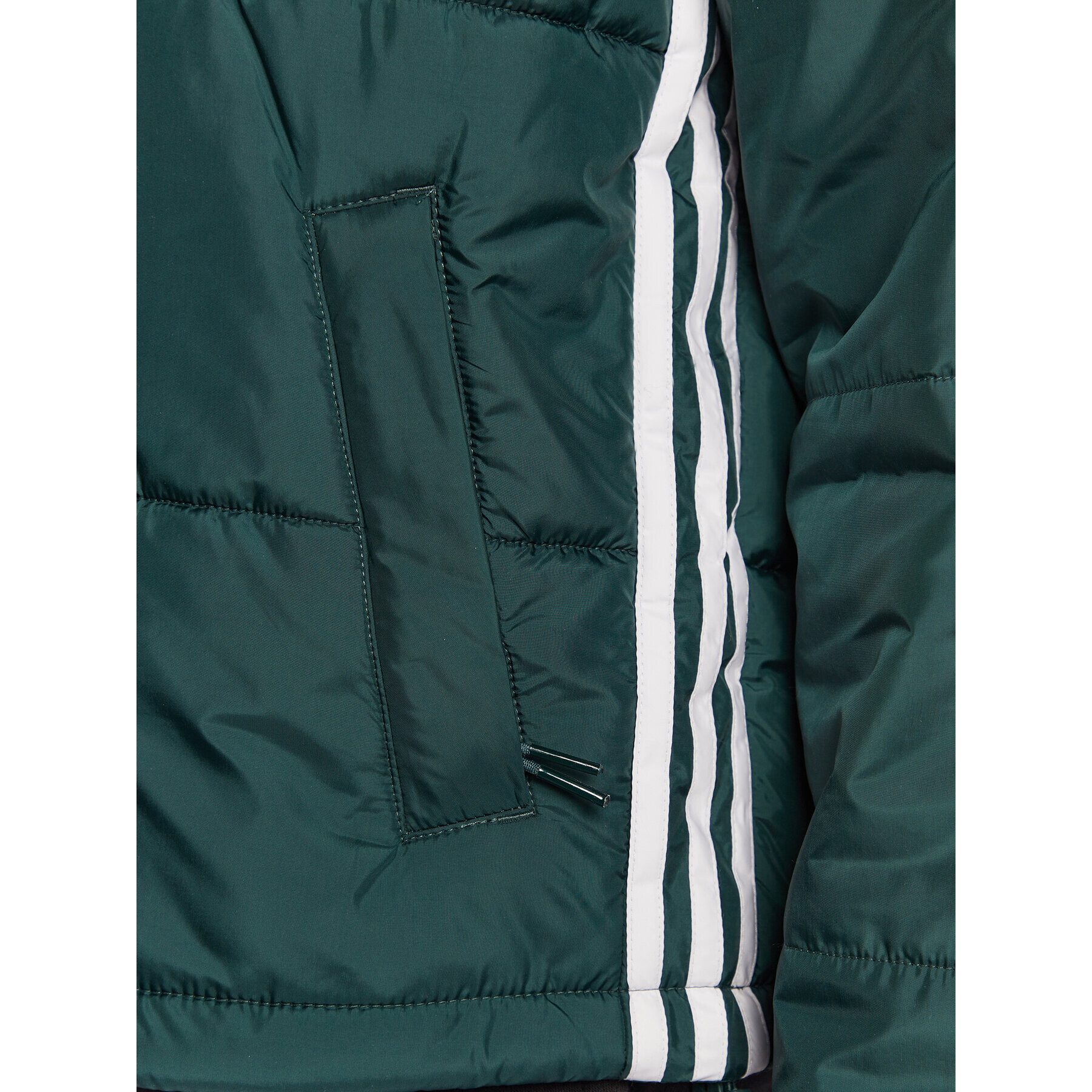 adidas Vatovaná bunda HK5254 Zelená Loose Fit - Pepit.cz