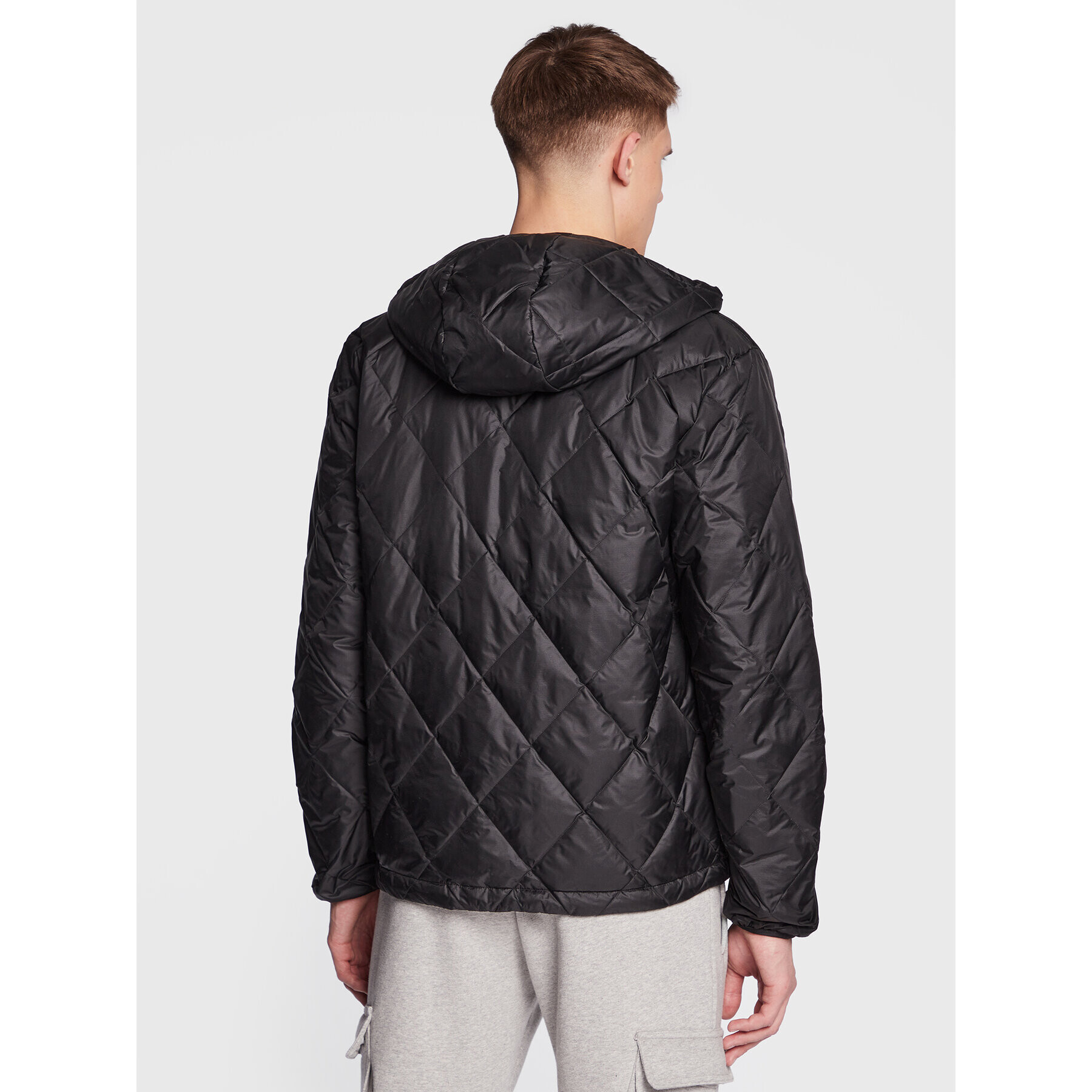 adidas Vatovaná bunda Down Quilted Puffer HL9205 Černá Regular Fit - Pepit.cz