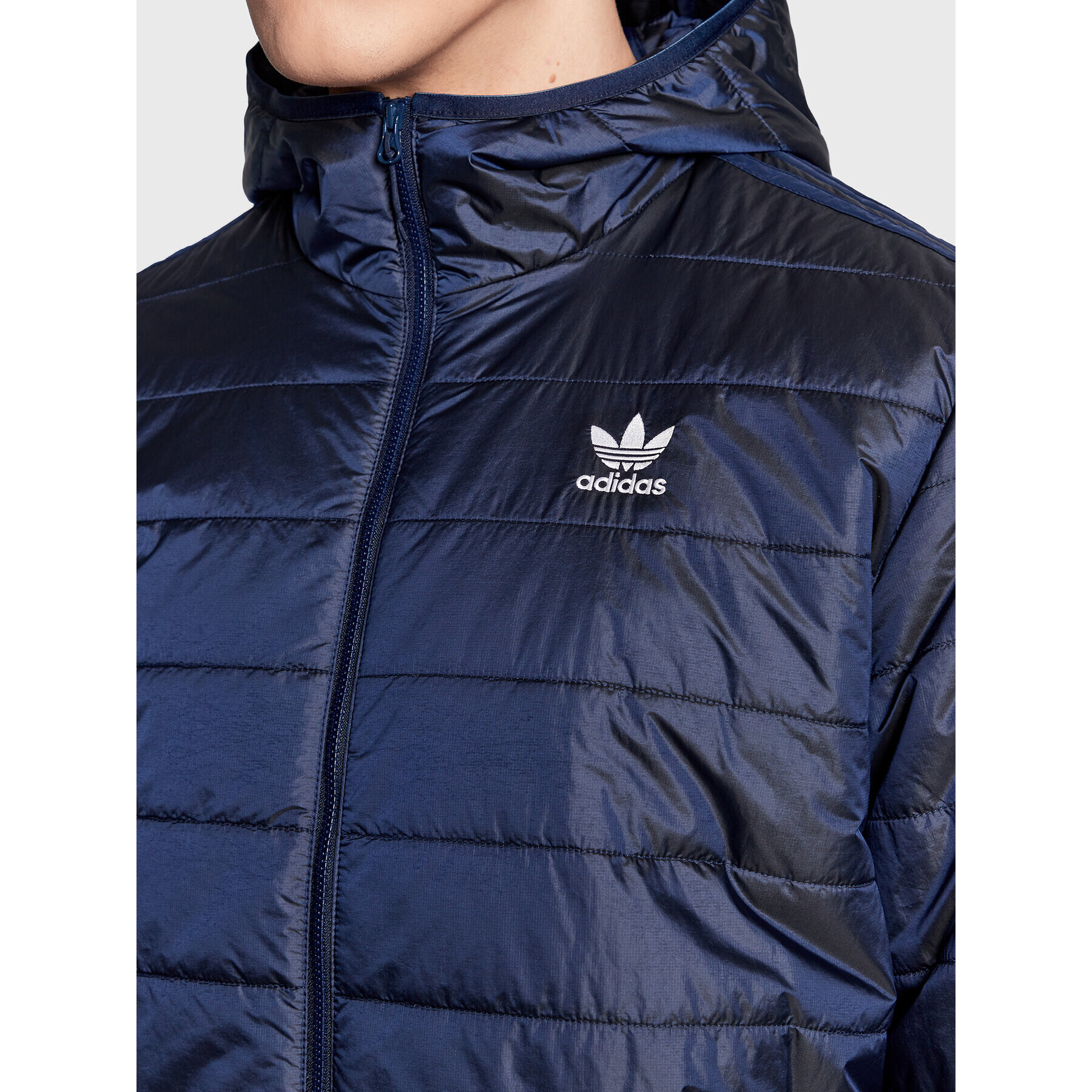 adidas Vatovaná bunda HM2460 Tmavomodrá Regular Fit - Pepit.cz