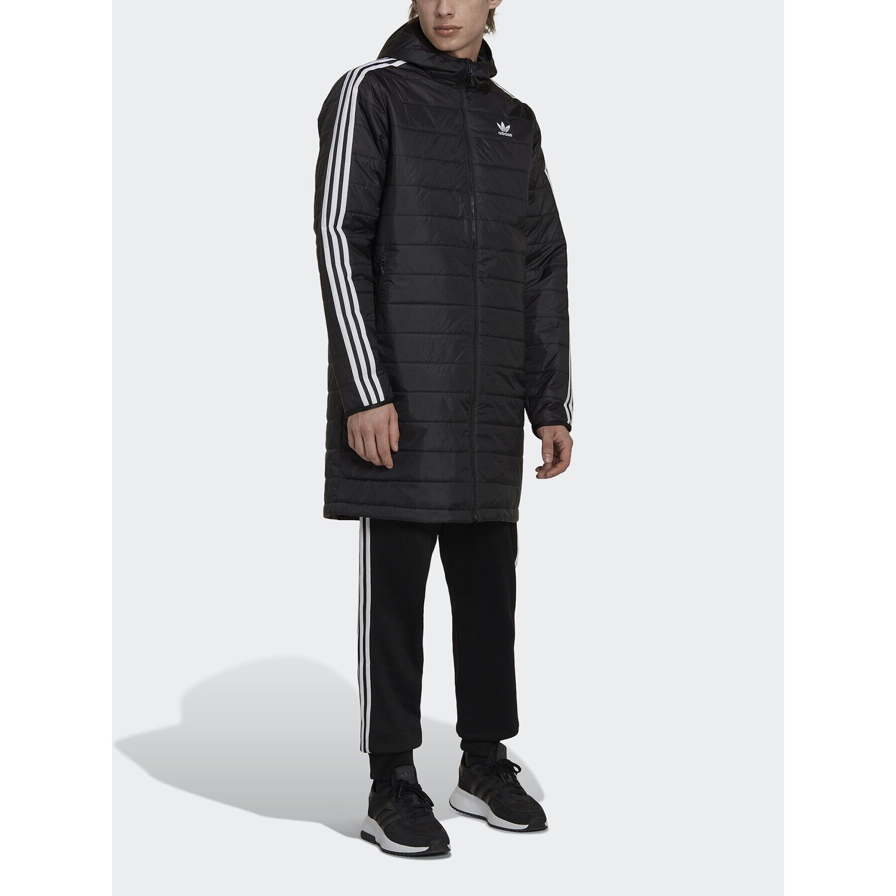 adidas Vatovaná bunda HM2461 Černá Regular Fit - Pepit.cz