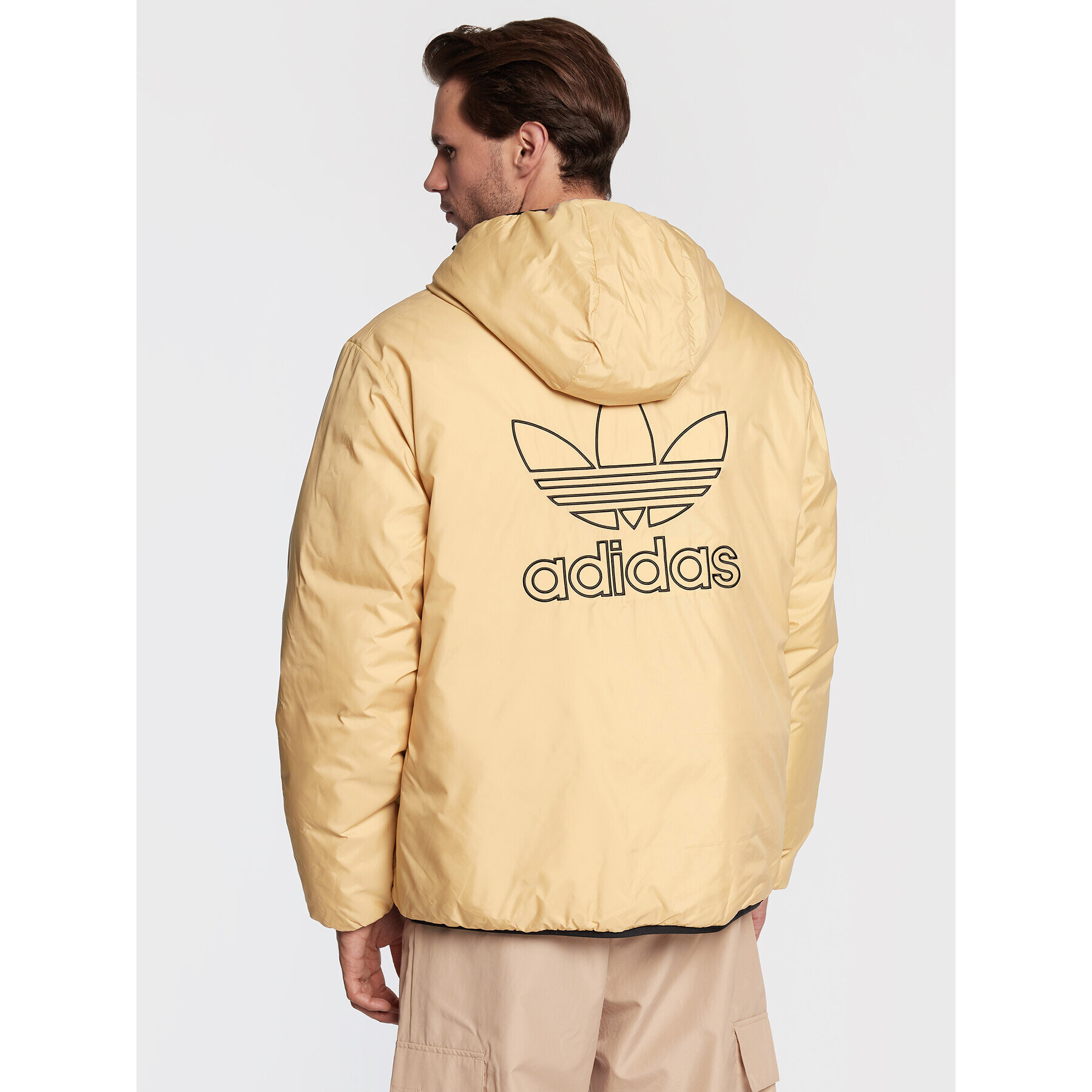 adidas Vatovaná bunda HM2463 Barevná Relaxed Fit - Pepit.cz