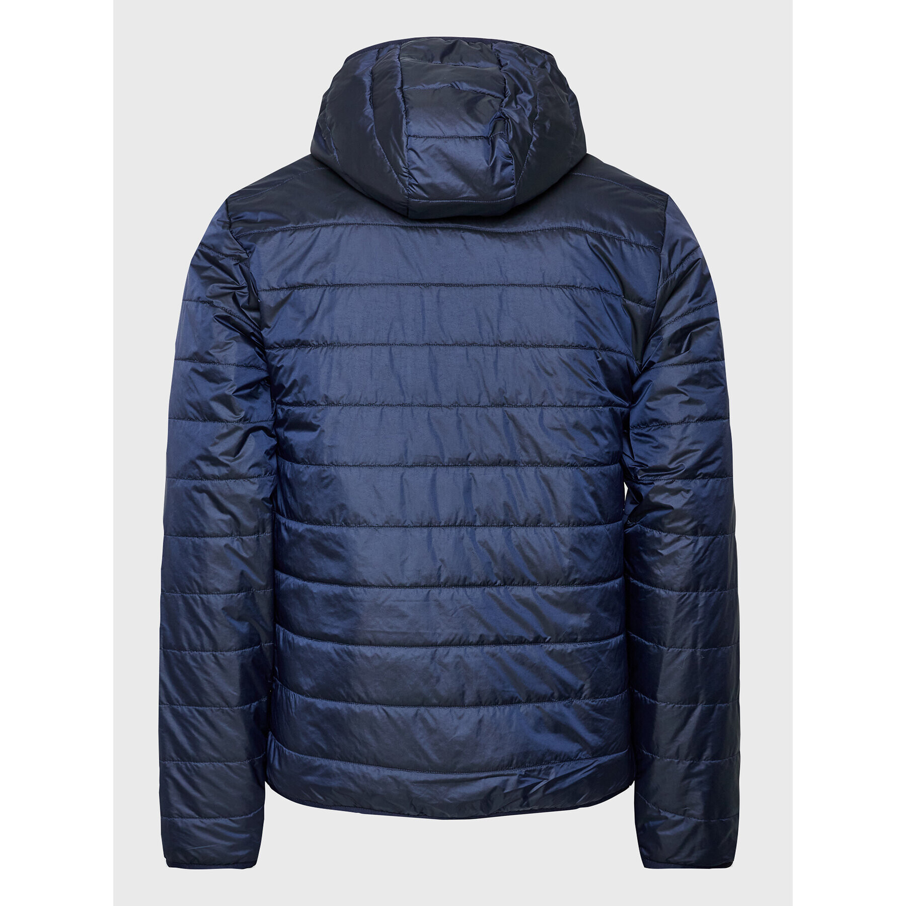 adidas Bunda pro přechodné období Padded Hooded Puffer Jacket HL9210 Modrá Regular Fit - Pepit.cz