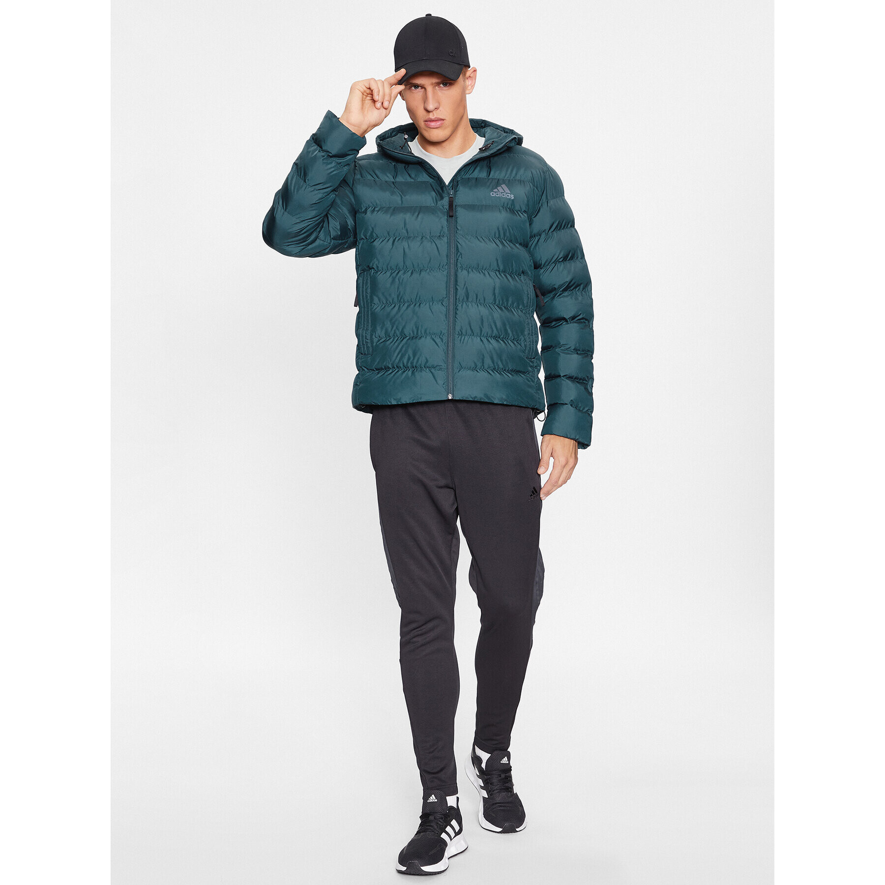 adidas Vatovaná bunda SDP 2.0 Insulated IN9387 Modrá Regular Fit - Pepit.cz