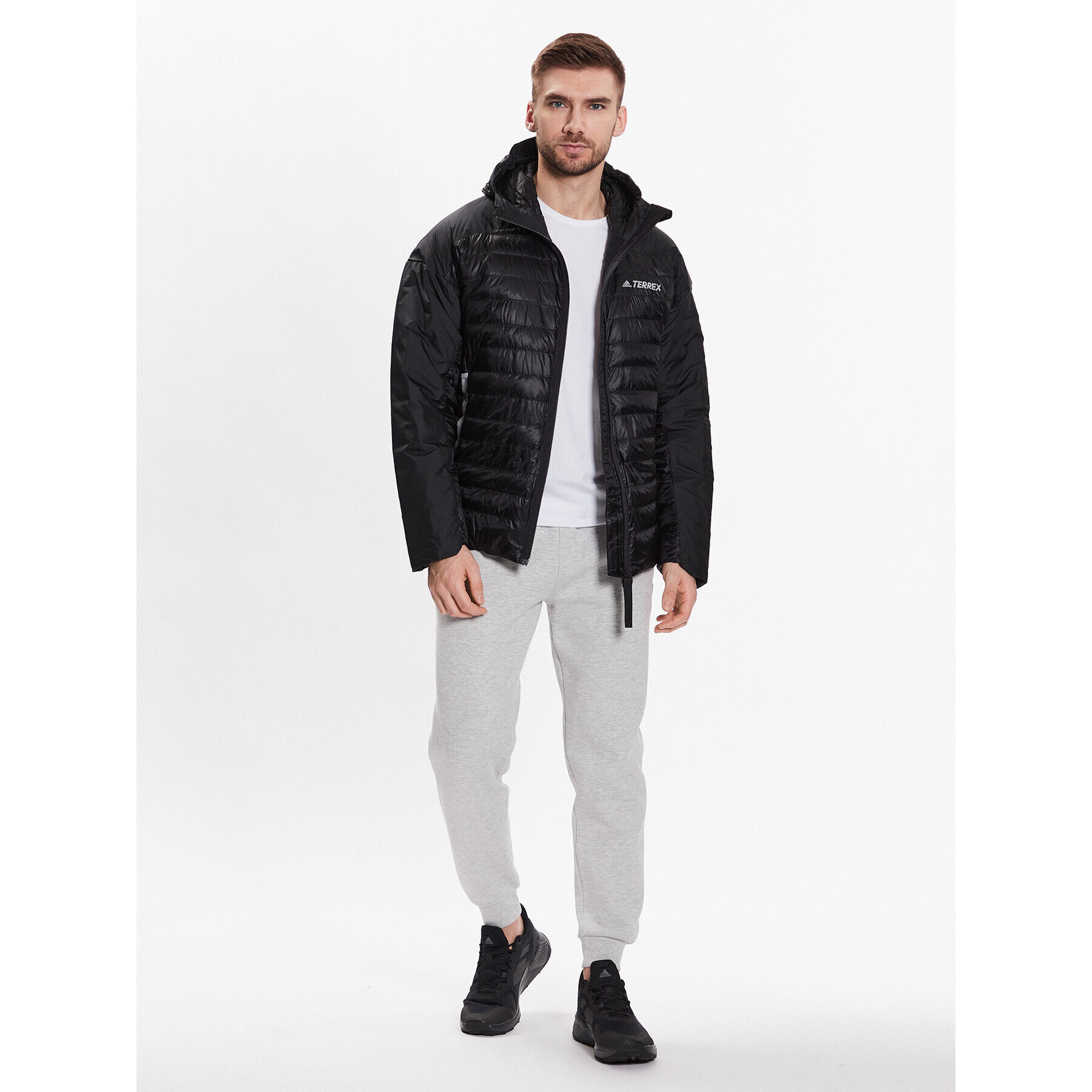 adidas Vatovaná bunda Terrex Myshelter GI7295 Černá Regular Fit - Pepit.cz