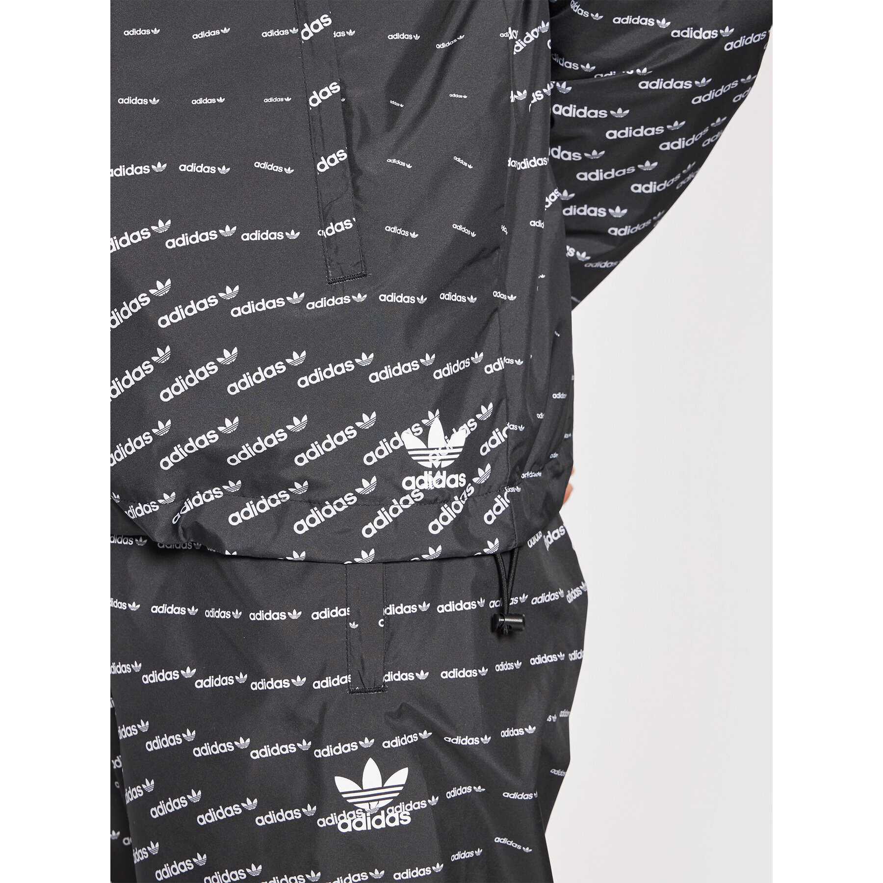 adidas Větrovka Graphics Monogram H13490 Černá Regular Fit - Pepit.cz