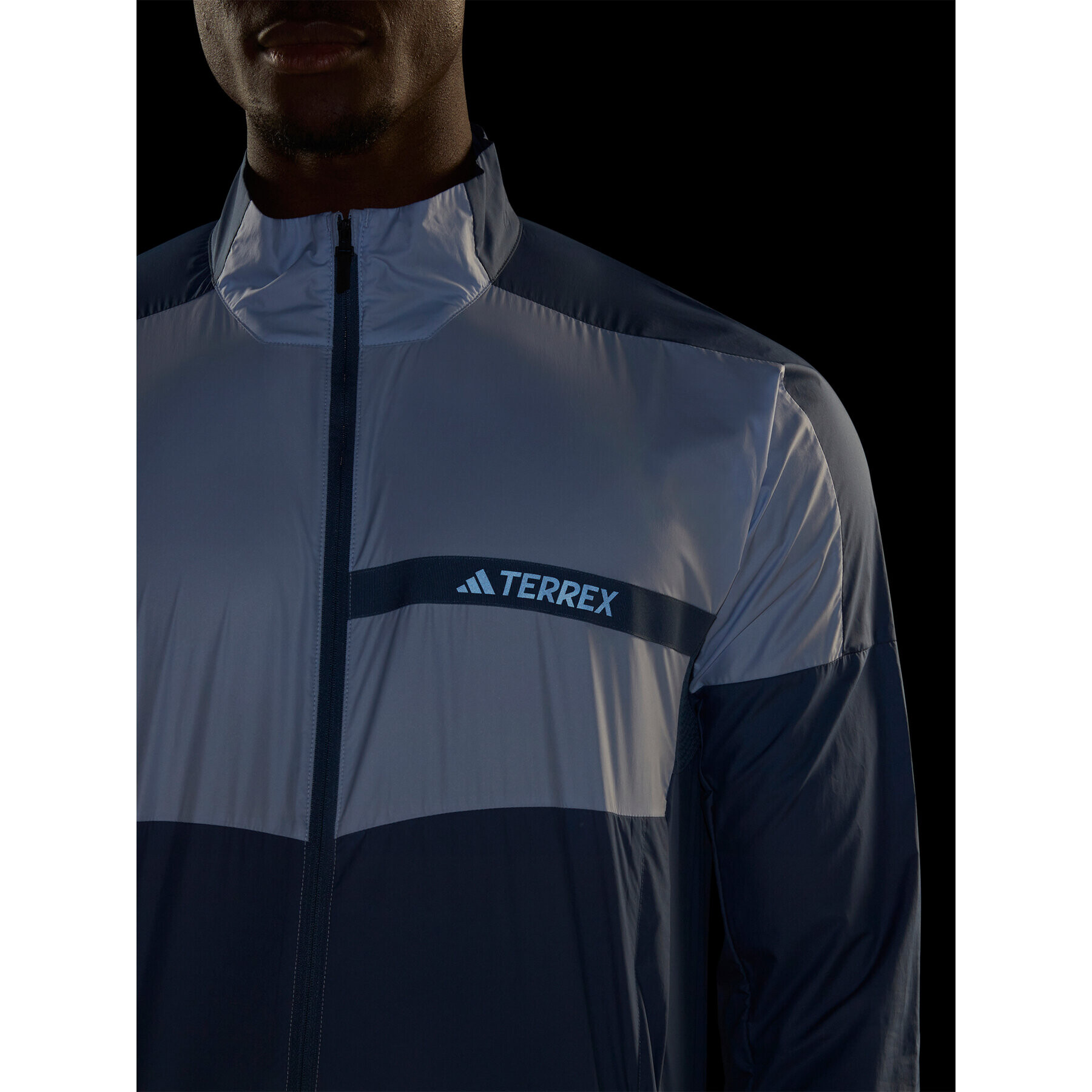 adidas Větrovka Terrex Multi Windbreaker HM4028 Modrá Regular Fit - Pepit.cz