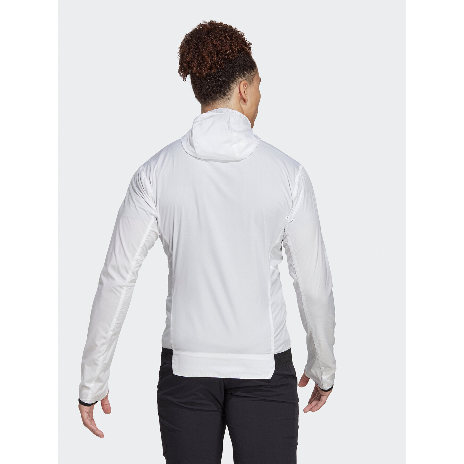 adidas Větrovka Terrex Xperior Windweave Wind HN2903 Bílá Slim Fit - Pepit.cz