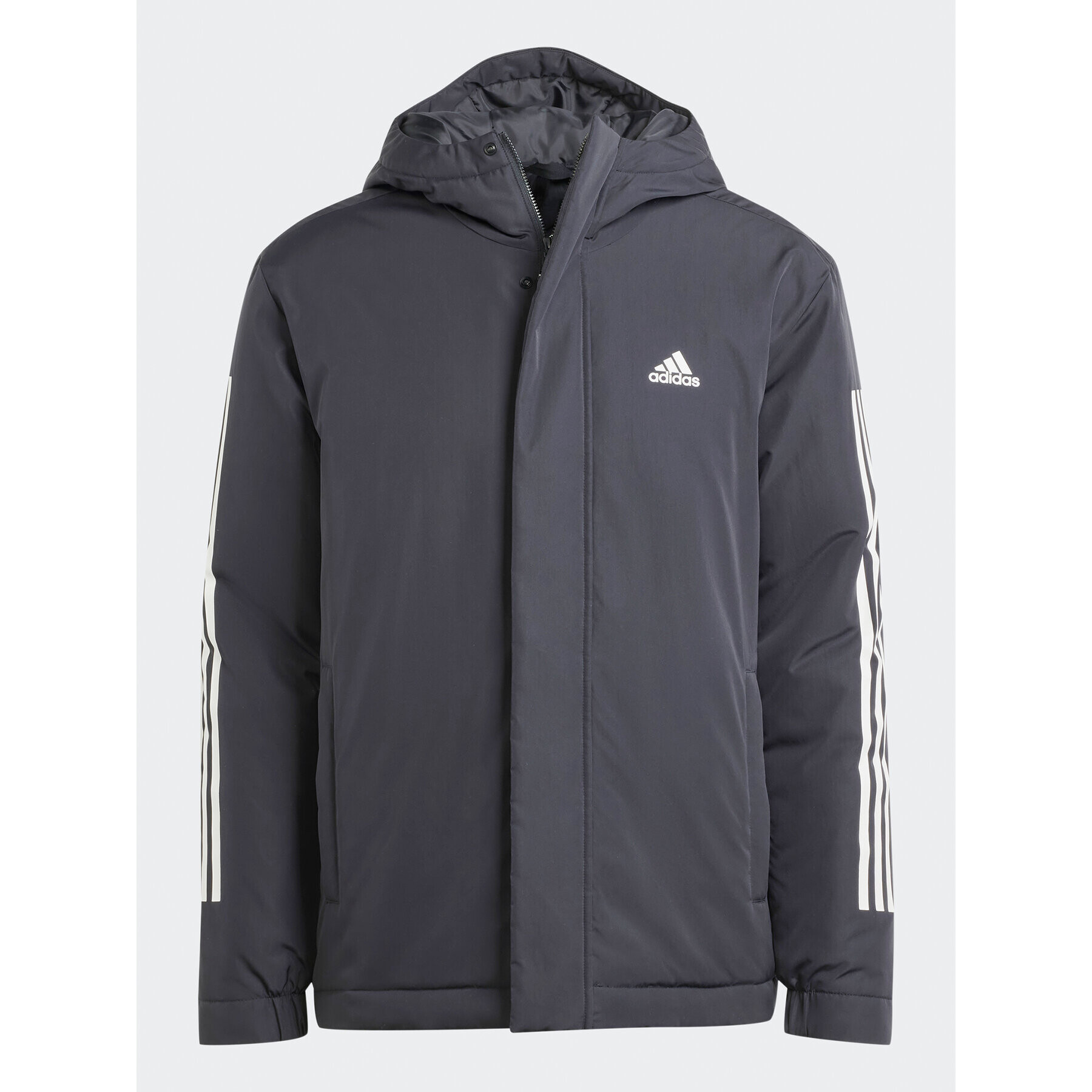 adidas Zimní bunda 3-Stripes IP2537 Černá Regular Fit - Pepit.cz