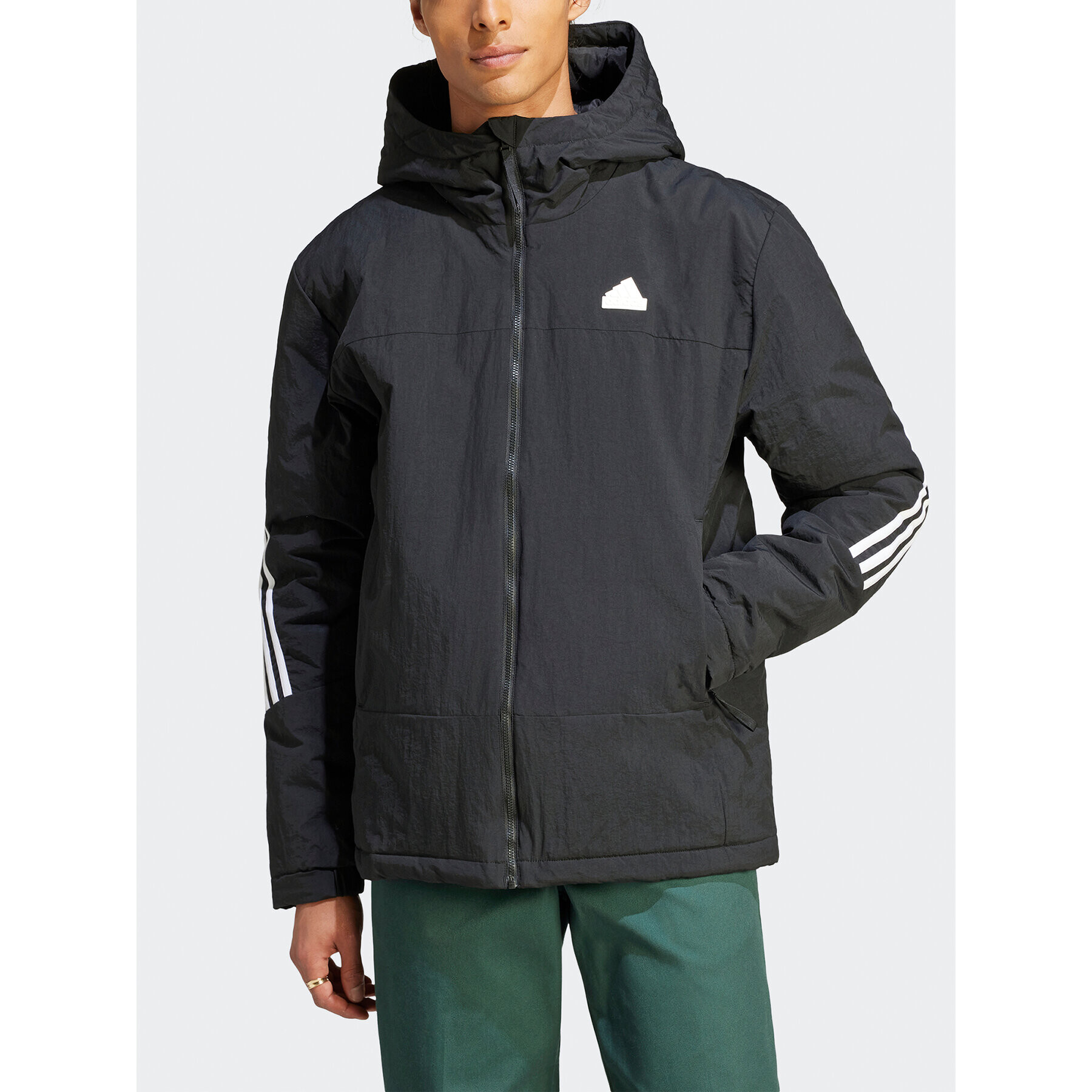 adidas Zimní bunda Future Icons Insulated IP2542 Černá Regular Fit - Pepit.cz