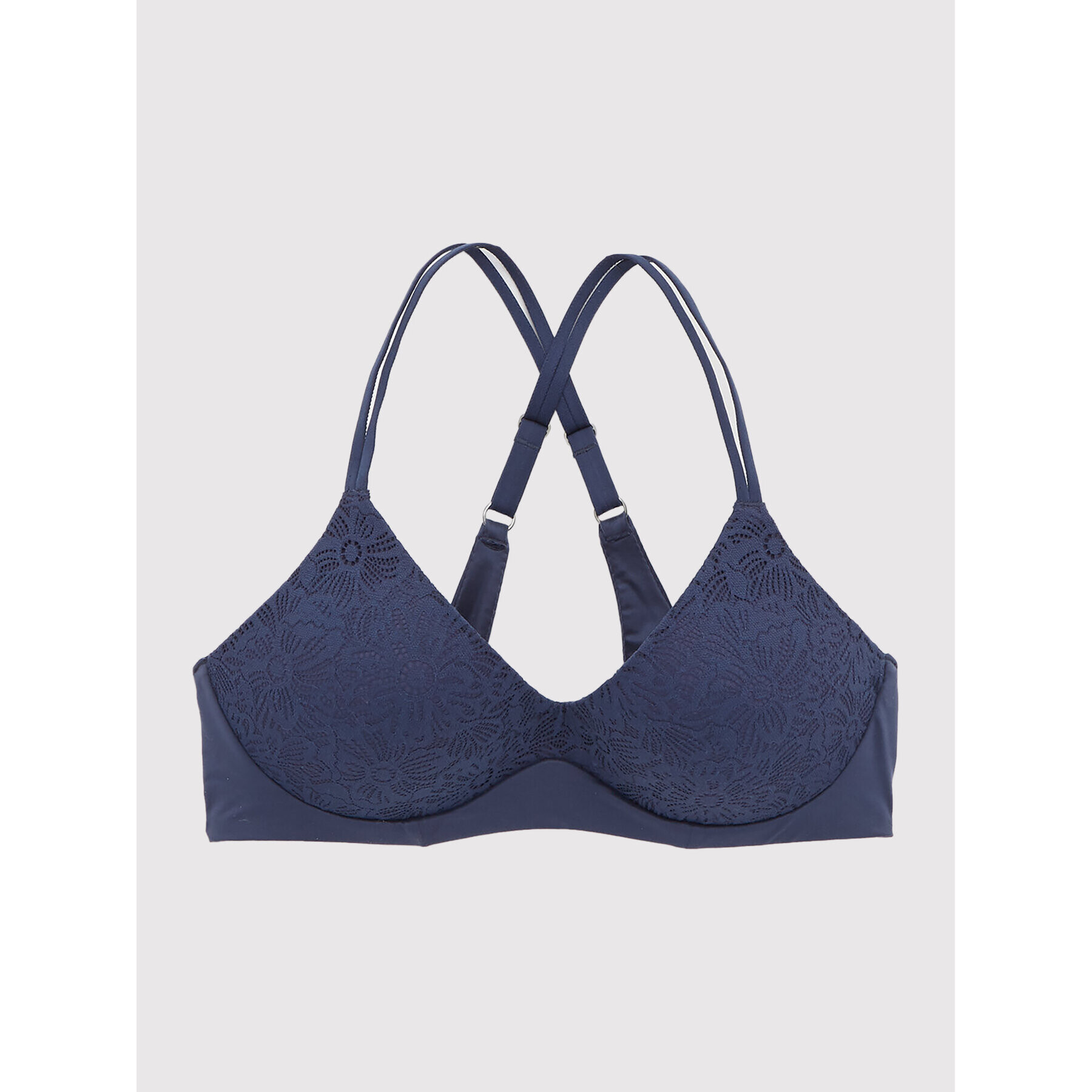 aerie Podprsenka Push-up 073-0738-4954 Tmavomodrá - Pepit.cz