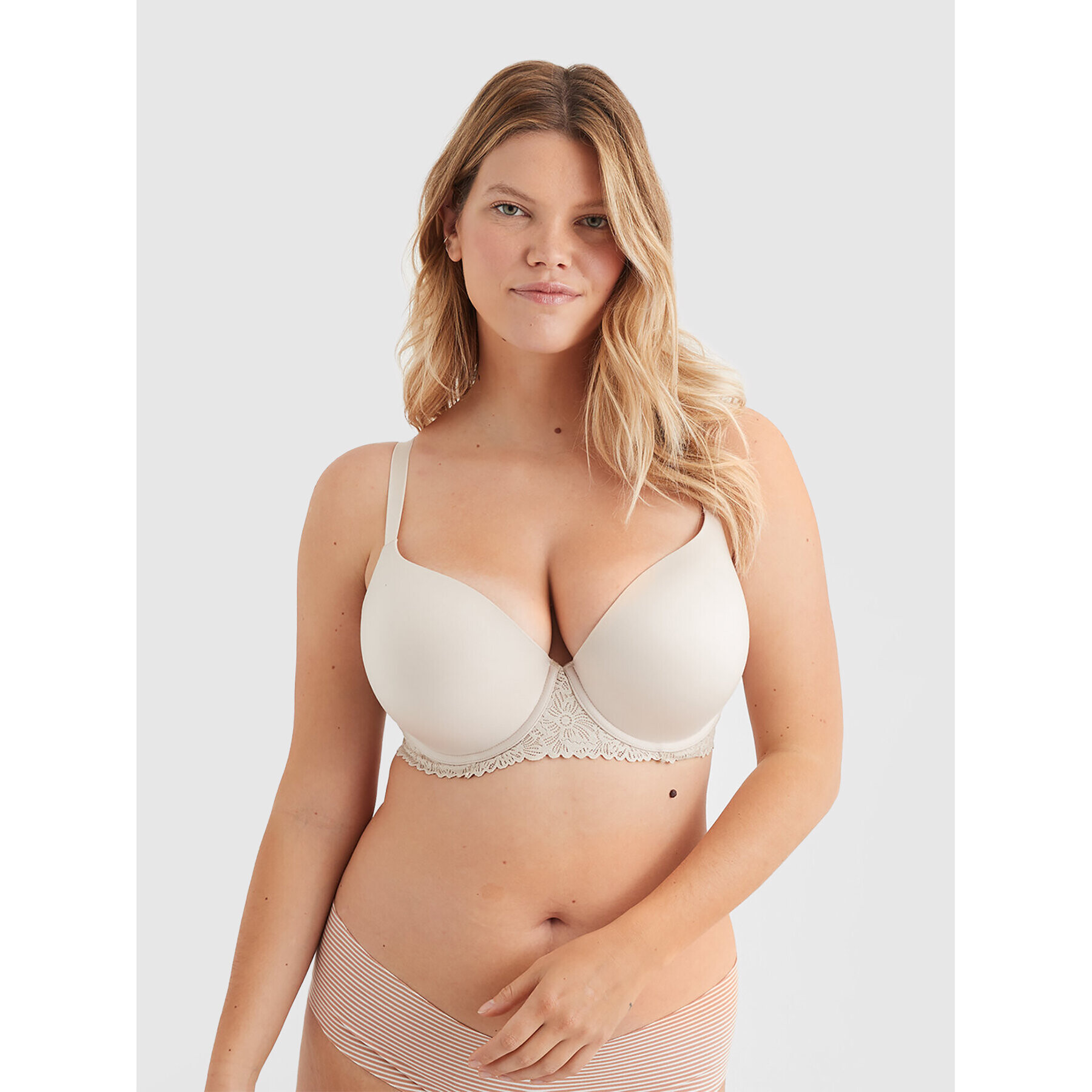 aerie Podprsenka Push-up 073-6734-4948 Béžová - Pepit.cz