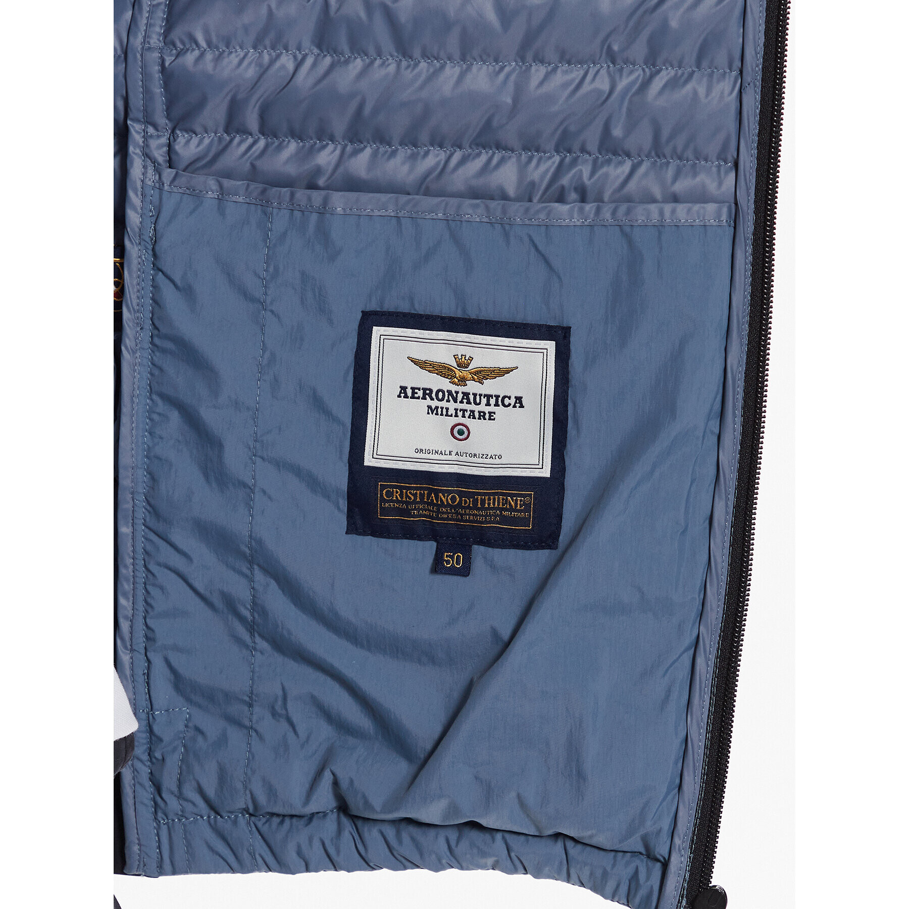 Aeronautica Militare Bunda pro přechodné období 231AB2065CT3077 Modrá Regular Fit - Pepit.cz