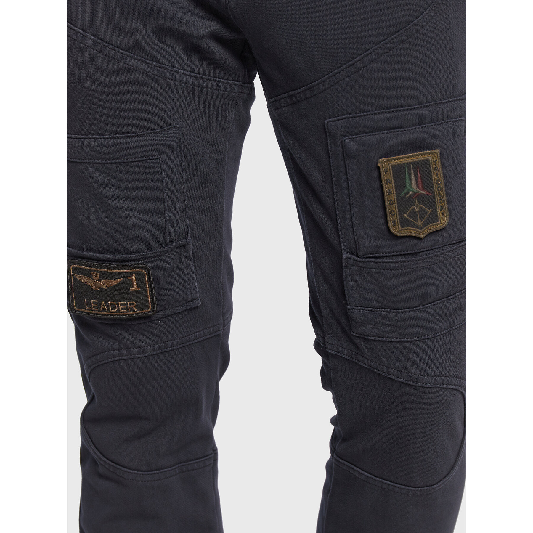 Aeronautica Militare Joggers kalhoty 222PF743J505 Tmavomodrá Regular Fit - Pepit.cz