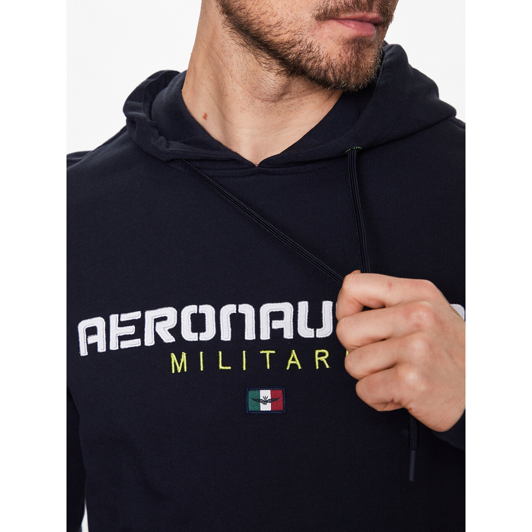 Aeronautica Militare Mikina 231FE1762F501 Tmavomodrá Regular Fit - Pepit.cz