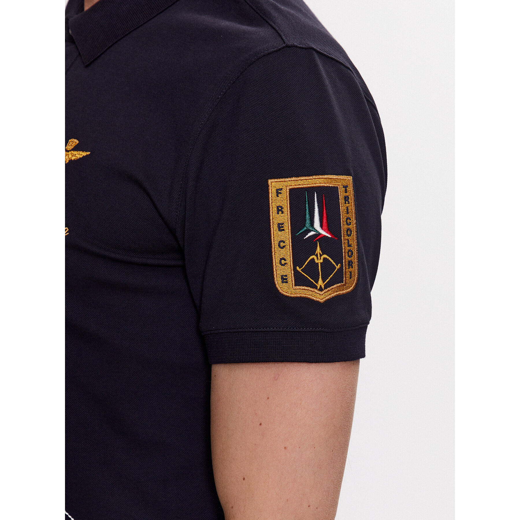 Aeronautica Militare Polokošile 231PO1695P191 Tmavomodrá Regular Fit - Pepit.cz