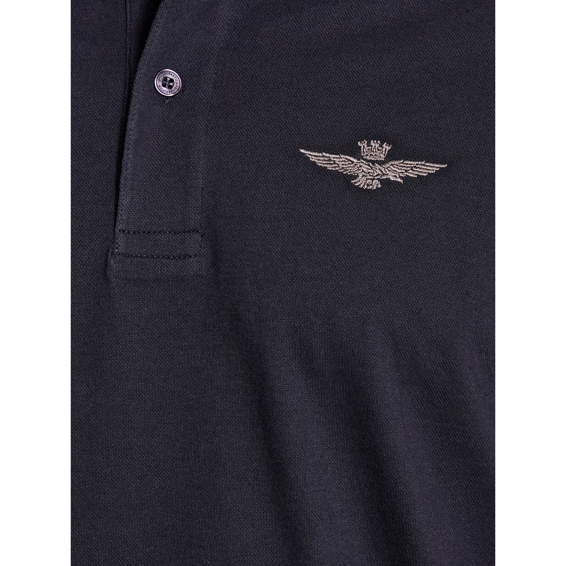 Aeronautica Militare Polokošile 232PO1430P178 Tmavomodrá Regular Fit - Pepit.cz