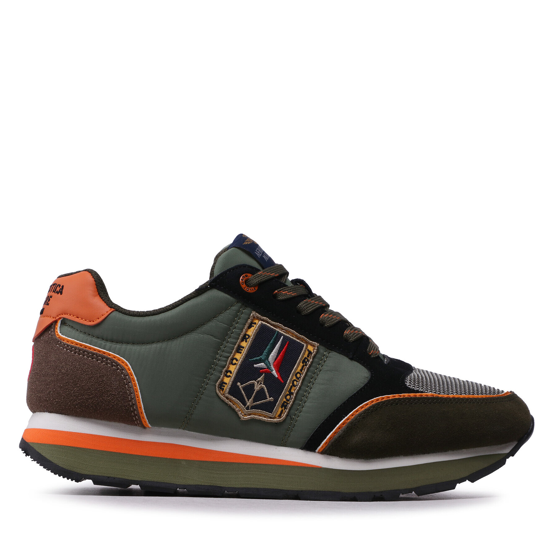 Aeronautica Militare Sneakersy 222SC228CT2954 Zelená - Pepit.cz